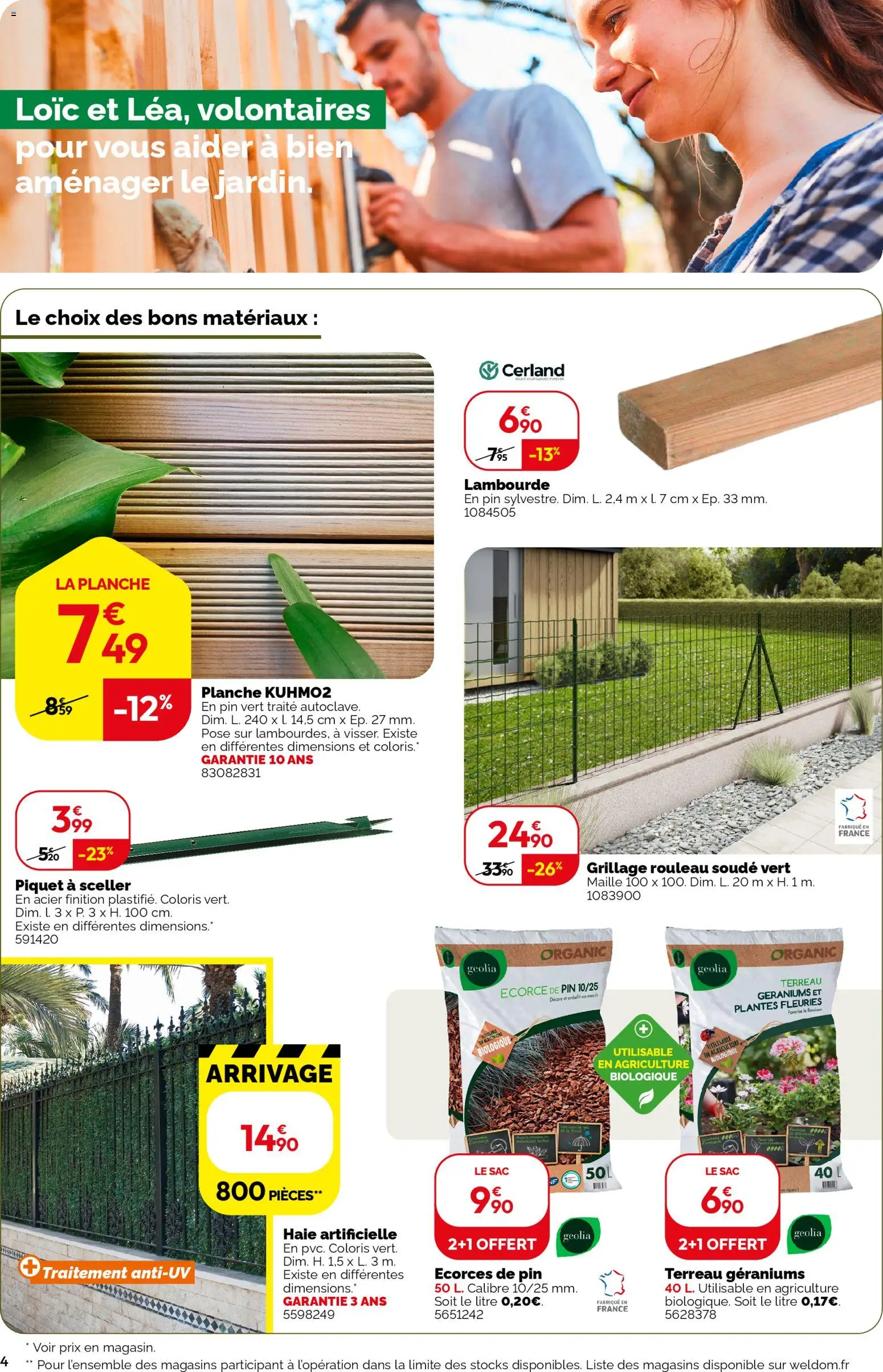 {H1} | Page: 4 | Produits: Écorces de pin, Écorce de pin, Terreau, Rouleau