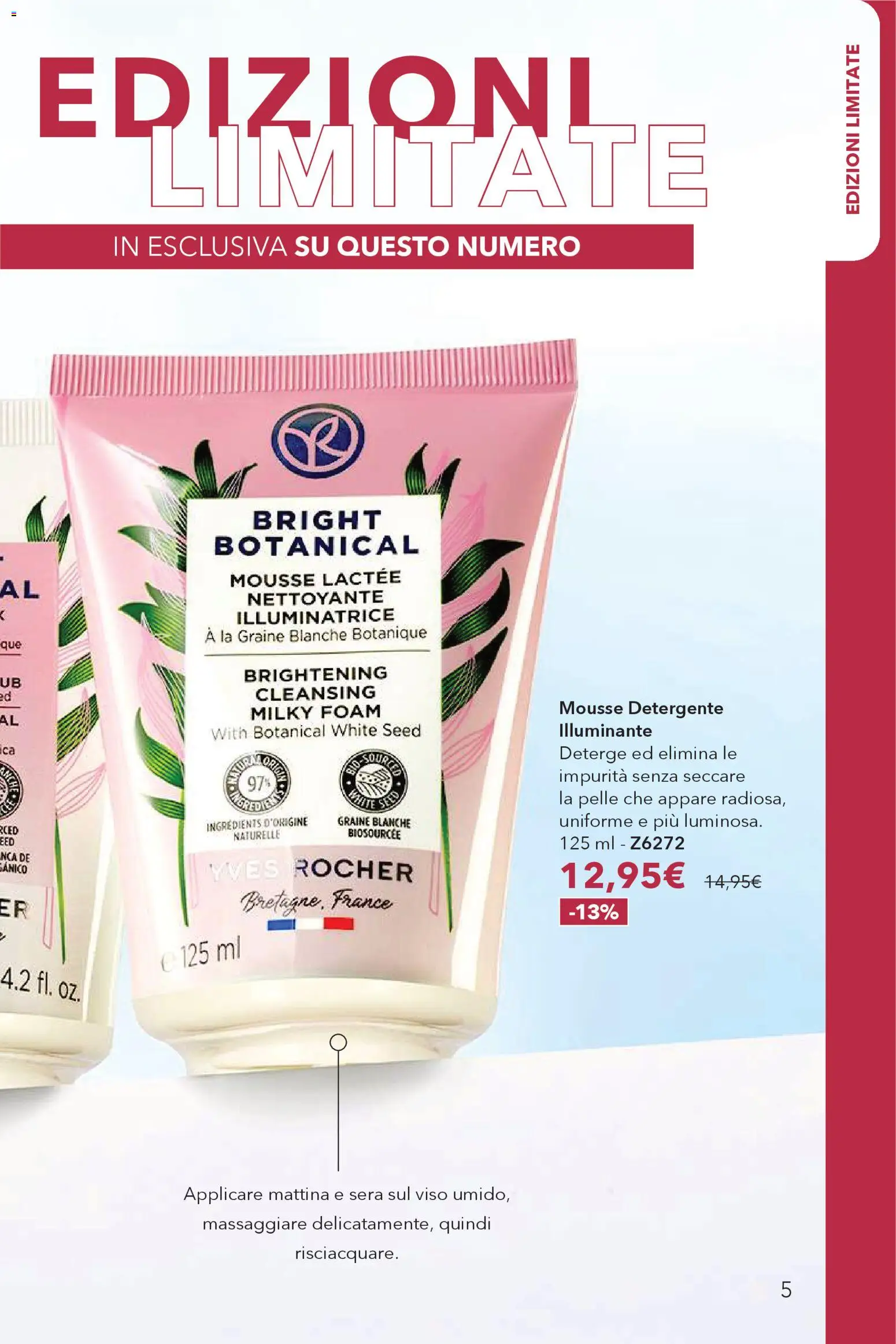 Volantino Yves Rocher del 16.12.2025 | Pagina: 5 | Prodotti: Illuminante, Detergente