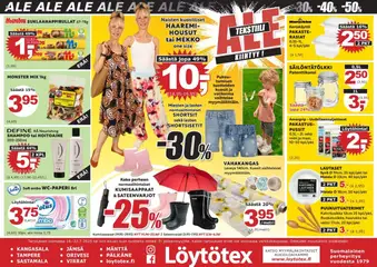 Katso Löytötex tarjoukset voimassa alkaen 16.07.2025