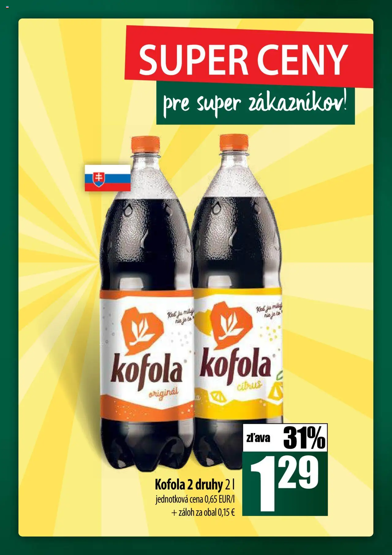 COOP Jednota široká ponuka │ platný od 14.08.2025 | Strana: 47 | Produkty: Kofola