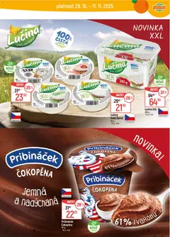 Náhled letáku Globus leták od 29.10.2025 | Strana: 17 | Produkty: Globus, Lučina, Pribináček, Žervé