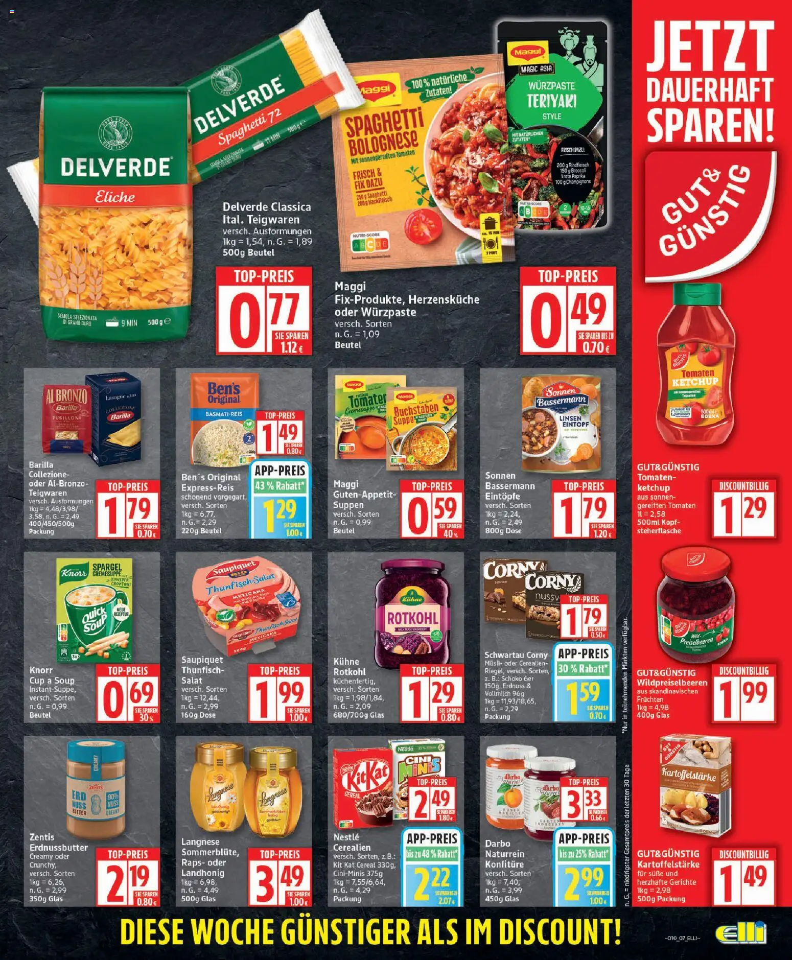 Elli Markt - Broschüre – gültig ab 02.03.2026 | Seite: 7 | Produkte: Musli, Maggi, Tomaten, Spargel