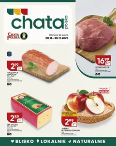 Pogląd oferty "Chata Polska Gazetka" - ważna od 20.11.2025