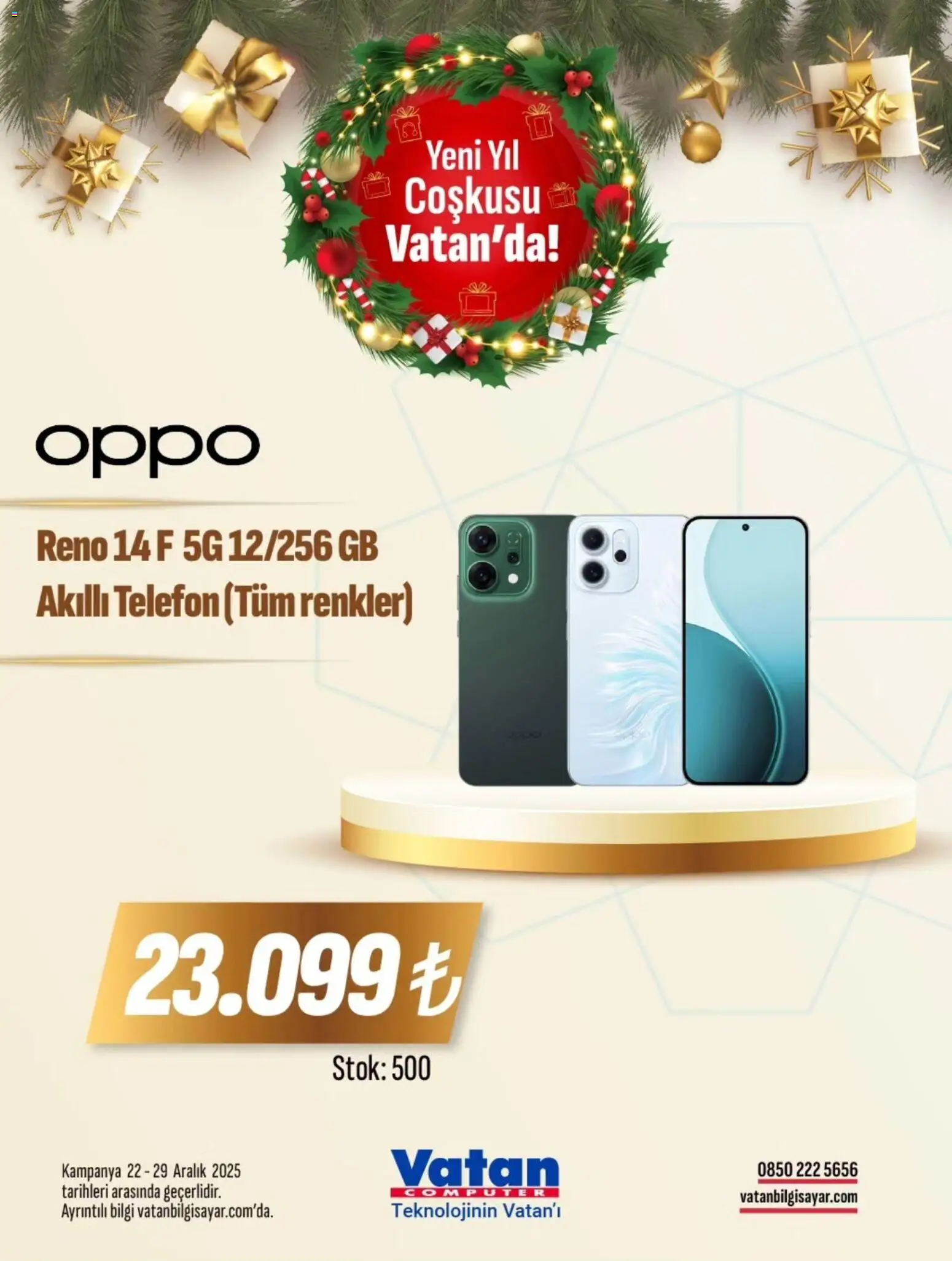 Vatan Bilgisayar İndirim - 22.12.2025 tarihinden itibaren geçerlidir | Sayfa: 5 | Ürünler: Telefon, Akıllı telefon