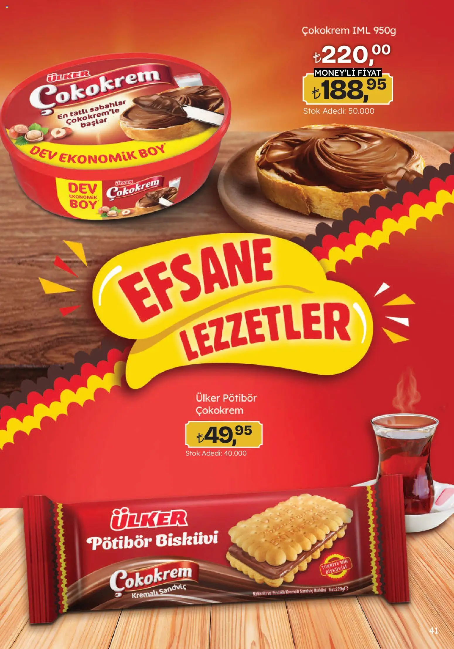 Migros Katalog - Migroskop - 08.01.2026 tarihinden itibaren geçerlidir | Sayfa: 41 | Ürünler: Bisküvi