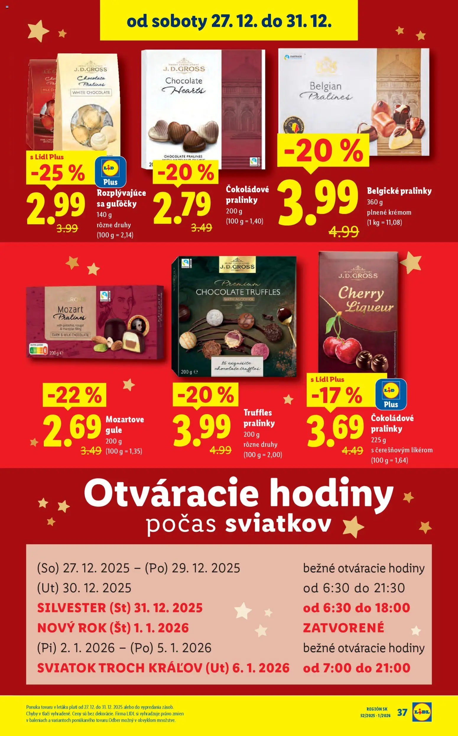 Nové Lidl akcie – leták je platný od 27.12.2025 | Strana: 43 | Produkty: Hodiny