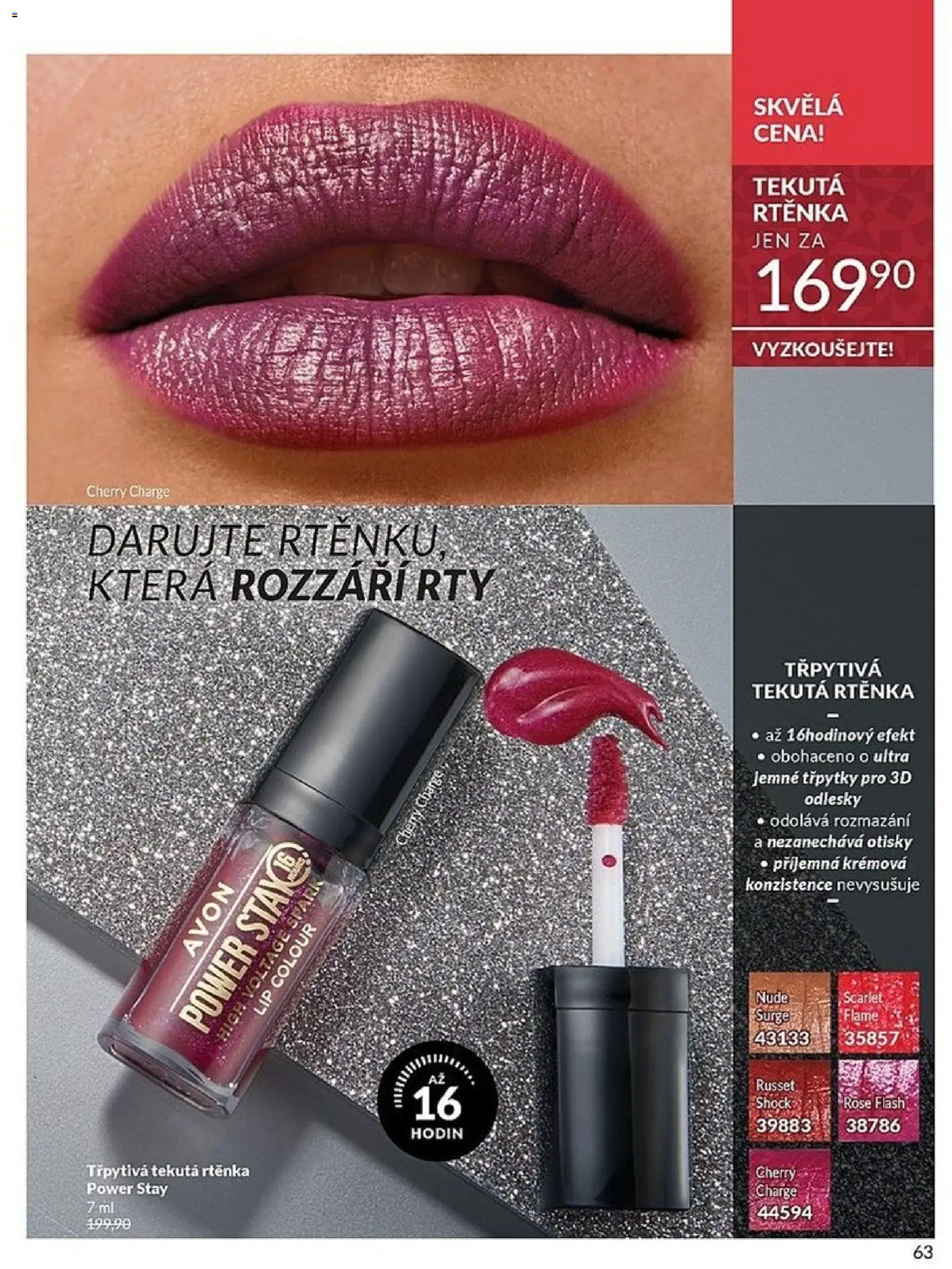Avon Black Friday od 01.11.2025 | Strana: 63 | Produkty: Rtěnka