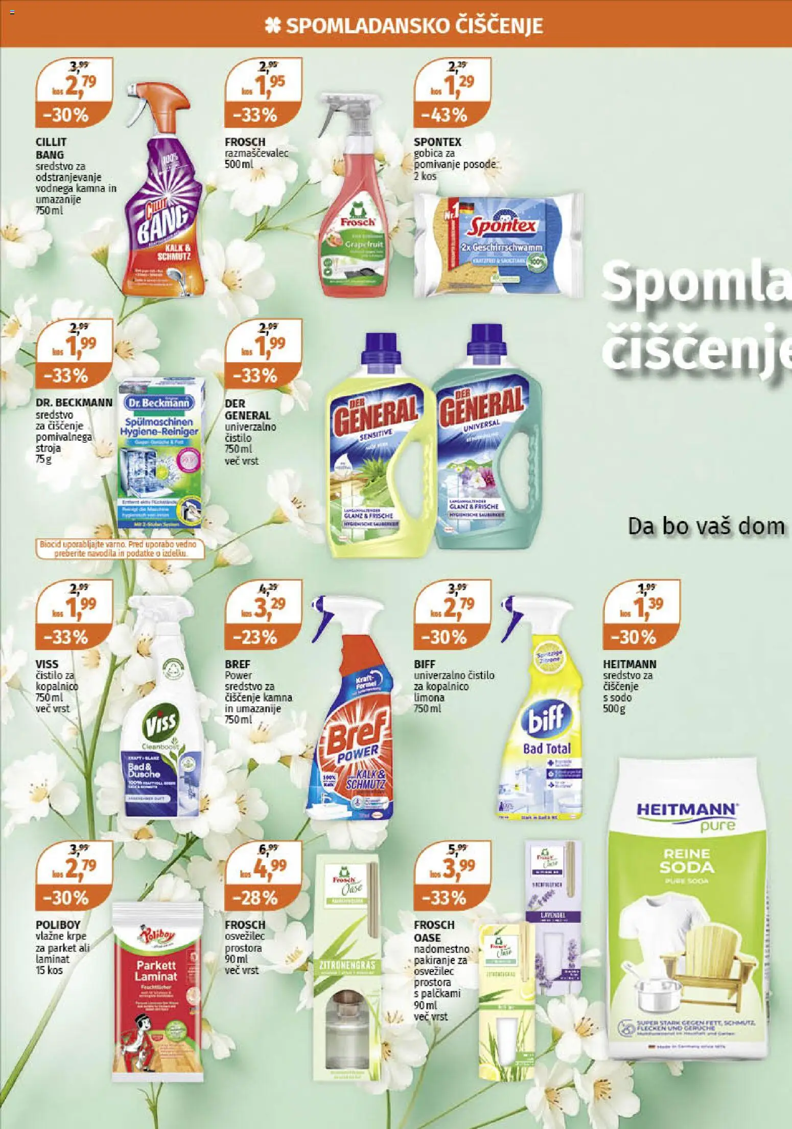 Novi Müller katalog ponudbe – veljaven od 02.02.2026 | Stran: 23 | Izdelki: Osvežilec prostora, Kos, Gobica, Limona