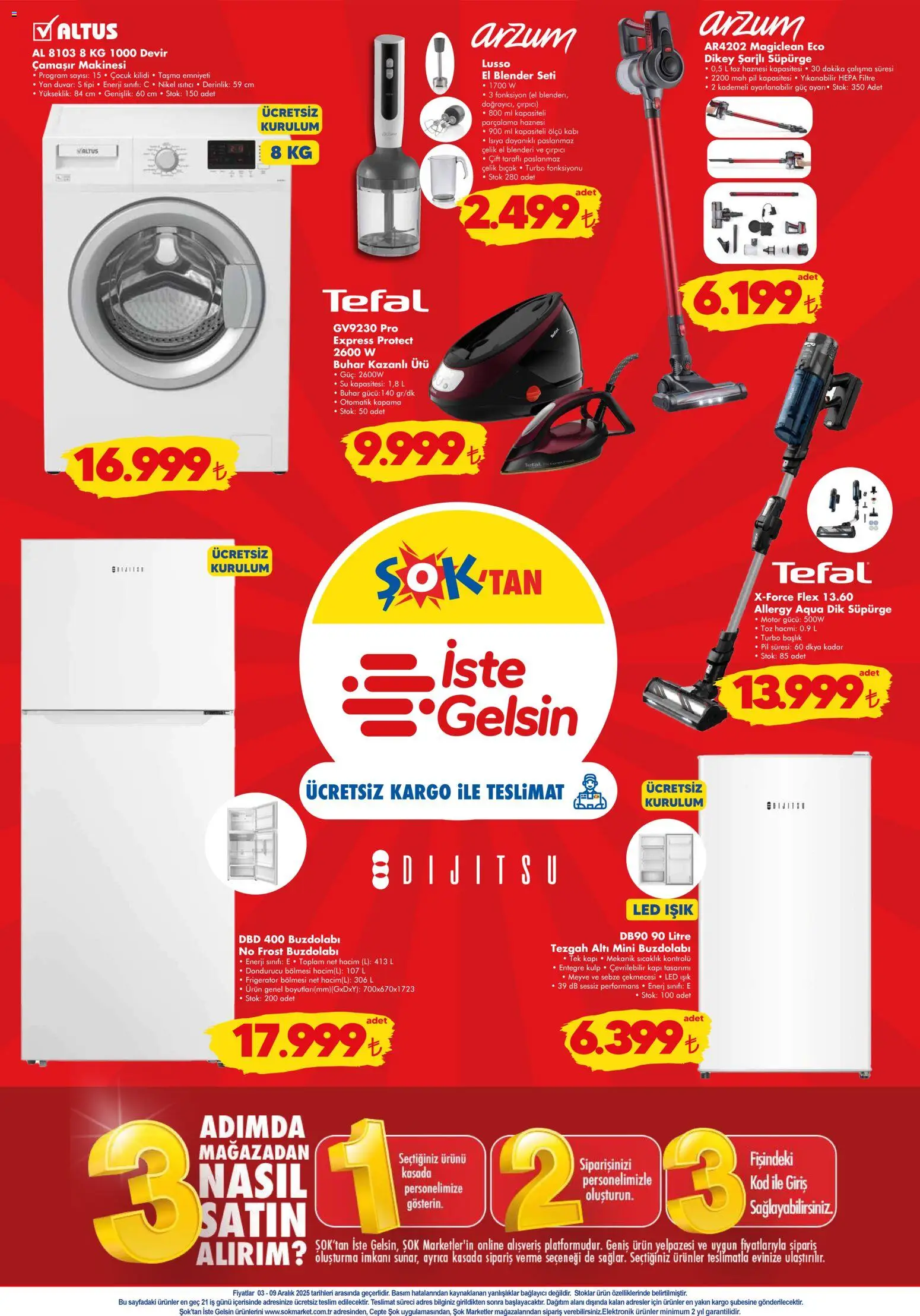 Şok Market Katalog - 03.12.2025 tarihinden itibaren geçerlidir | Sayfa: 8