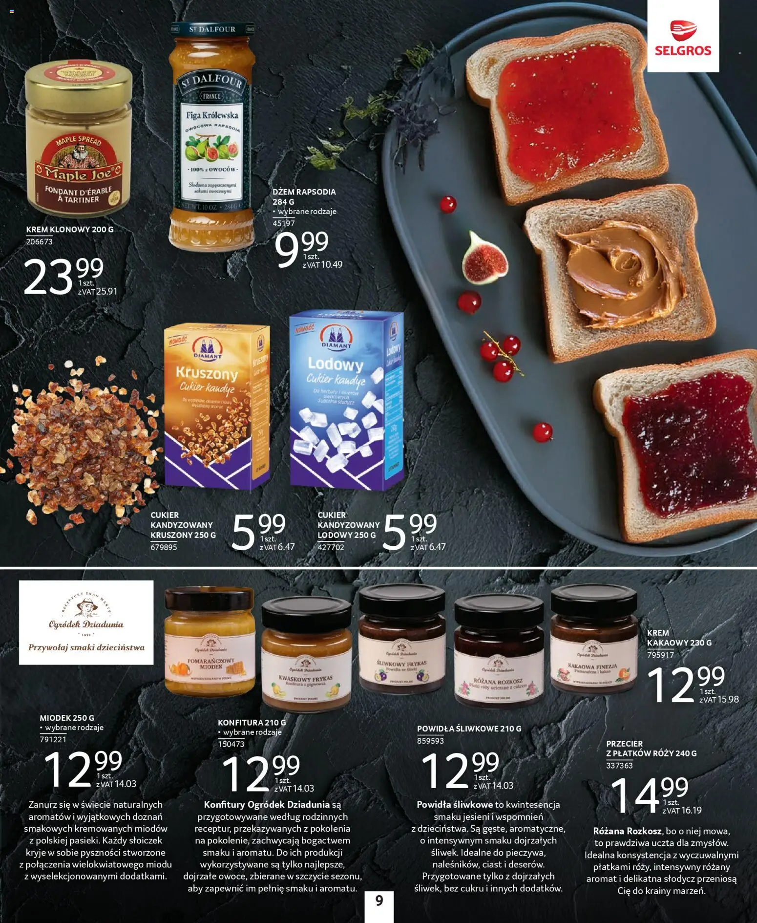 Selgros cash&carry Gazetka - Premium Nonfood od 04.12.2025 | Strona: 25 | Produkty: Powidła śliwkowe, Dżem, Płatki, Cukier