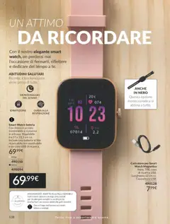 Volantino Avon del 01.08.2025 | Pagina: 138 | Prodotti: Smart watch, Cavo, Connettore, Batteria