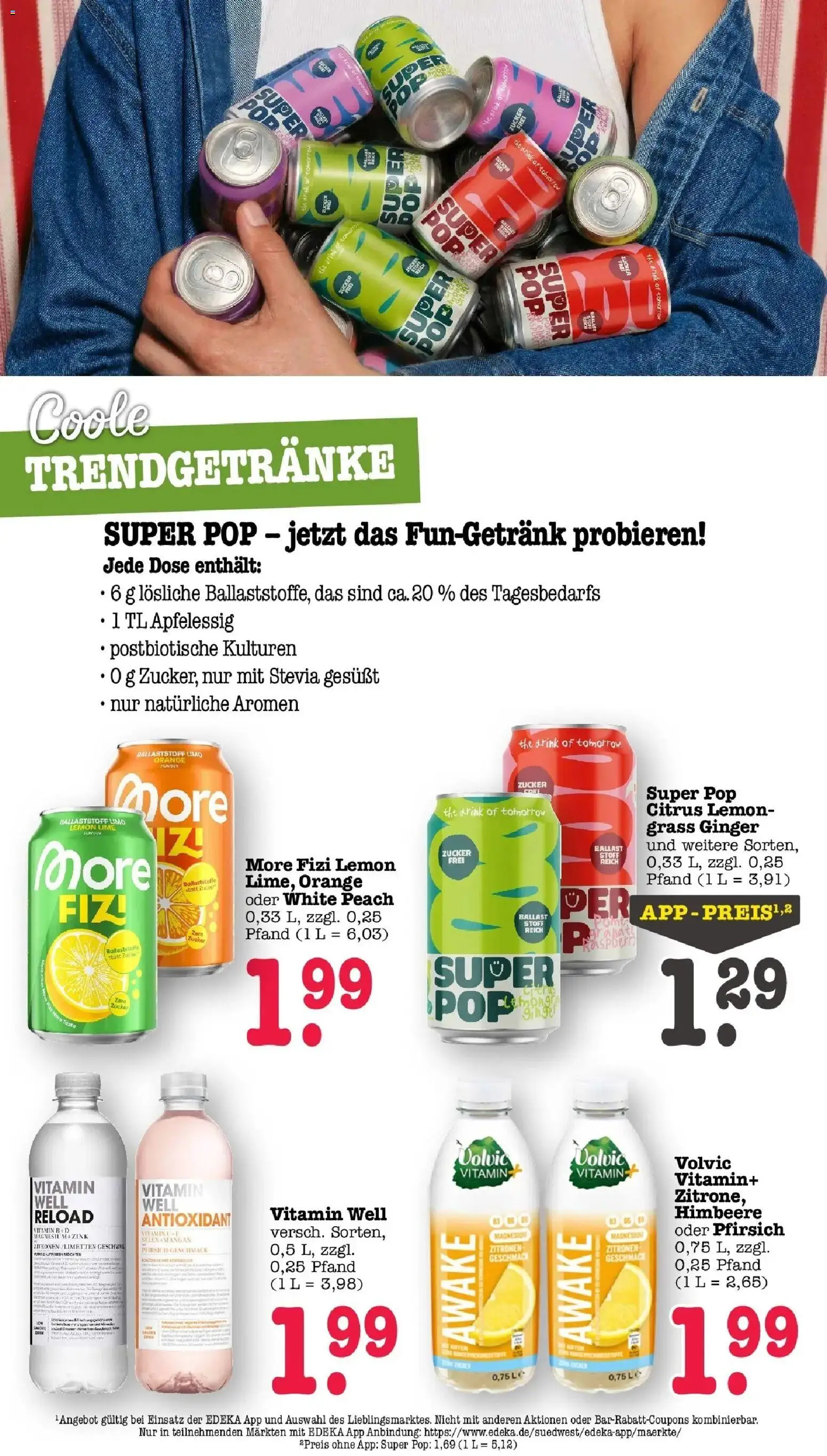 E center Prospekt Sinzheim	 – gültig ab 05.04.2026 | Seite: 47 | Produkte: Zucker, Himbeere, Volvic, Zitronen