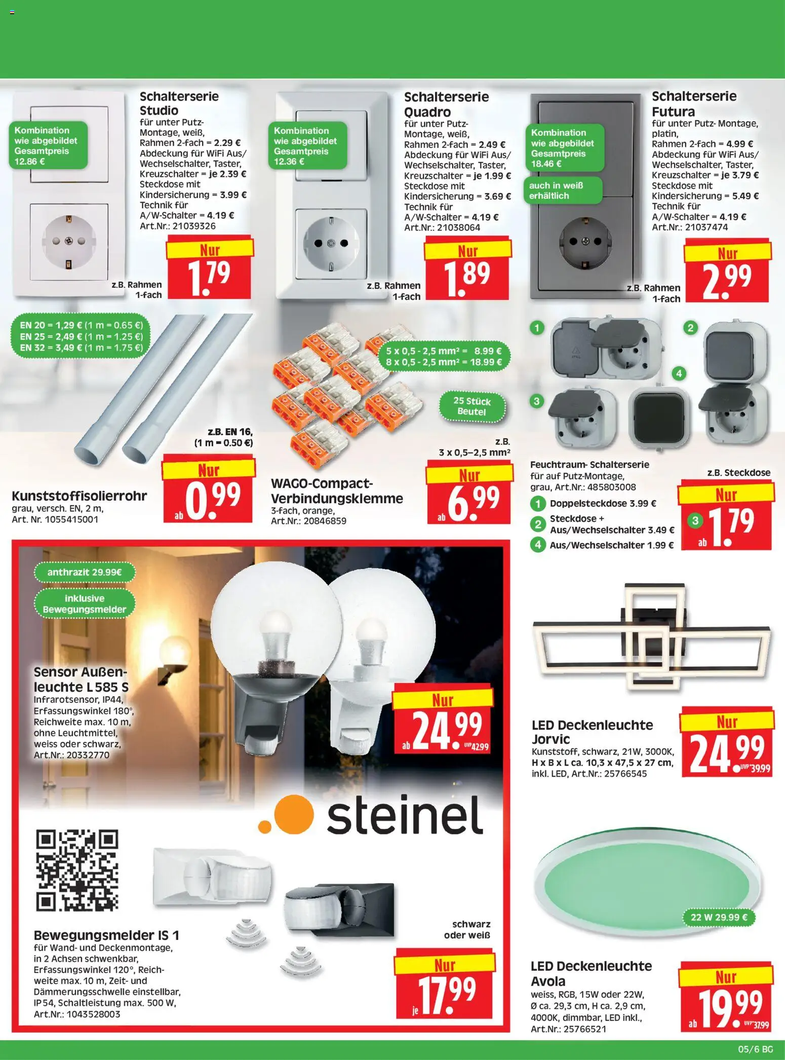 HERKULES Bau & Garten – gültig ab 26.01.2026 | Seite: 6 | Produkte: Steckdose