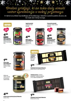 Mercator katalog akcije – veljaven od 13.11.2025 | Stran: 12 | Izdelki: Namaz, Džem, Pomarance, Borovnice