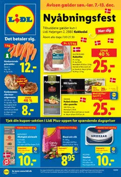 Lidl - Nyåbningsfest gyldig fra 07.12.2025
