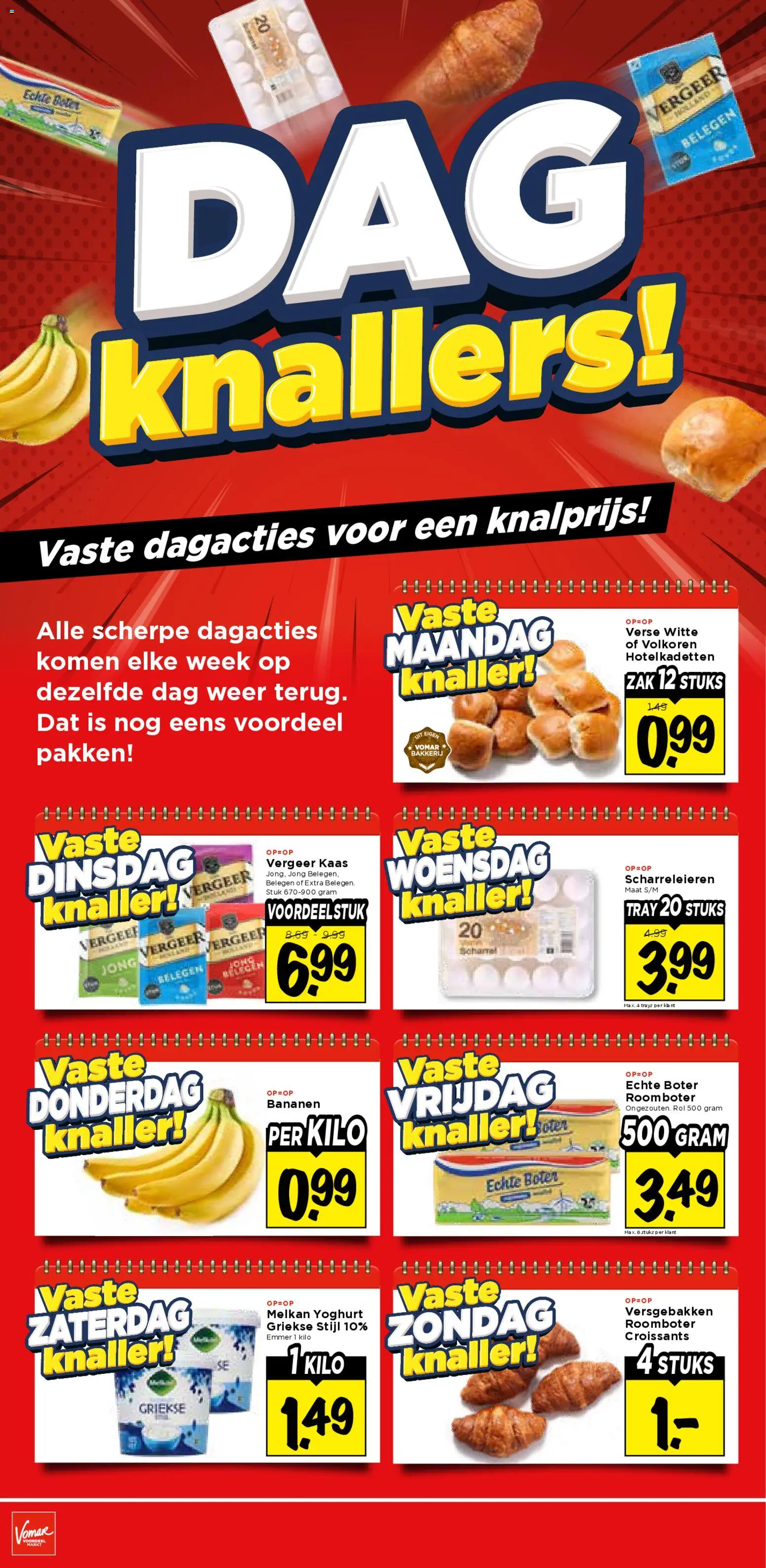 {H1} | Pagina: 28 | Producten: Boter, Kaas, Roomboter, Bakkerij