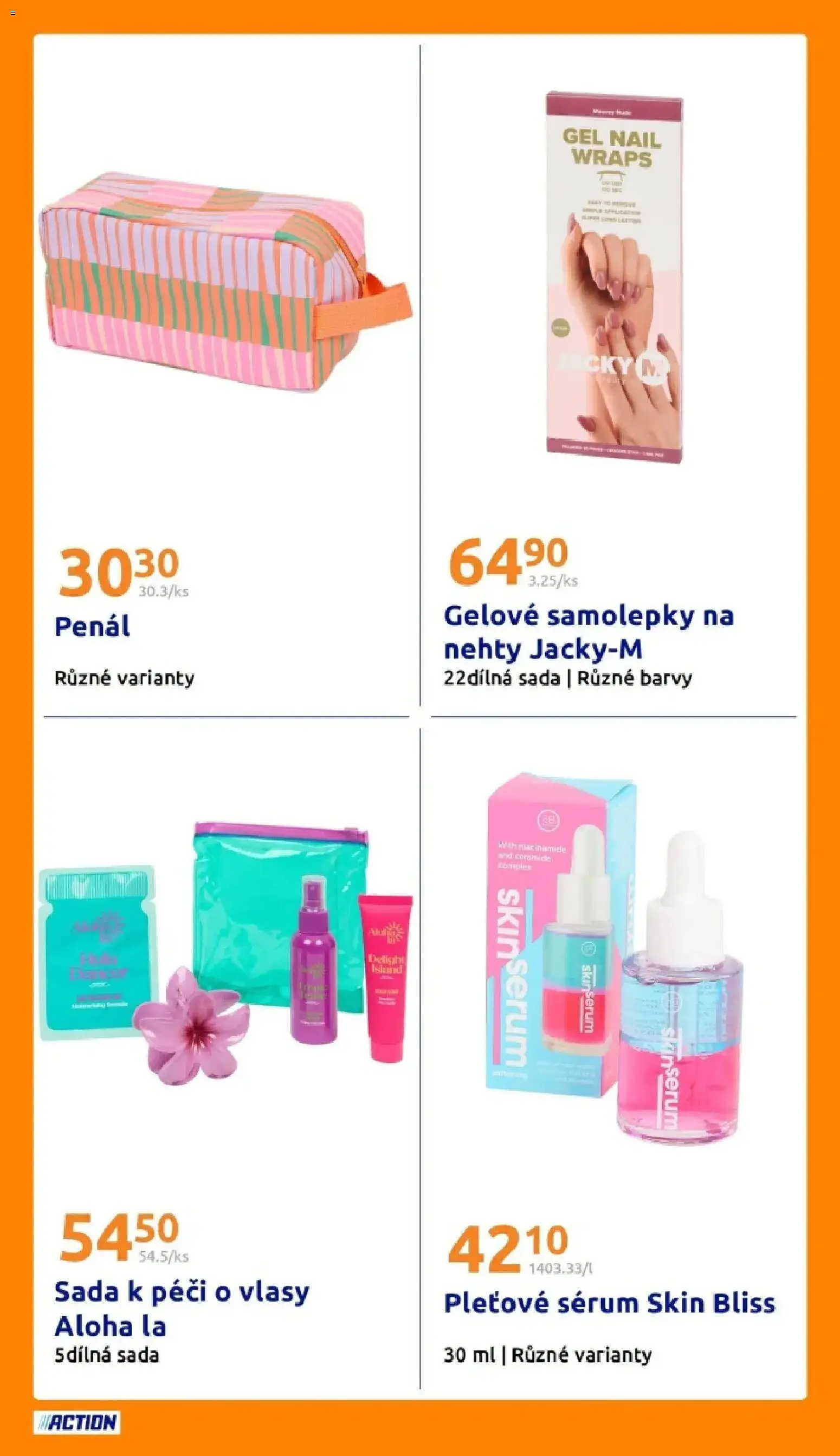 Action aktuální leták od 08.04.2026 | Strana: 28 | Produkty: Penál, Samolepky, Nehty, Barvy