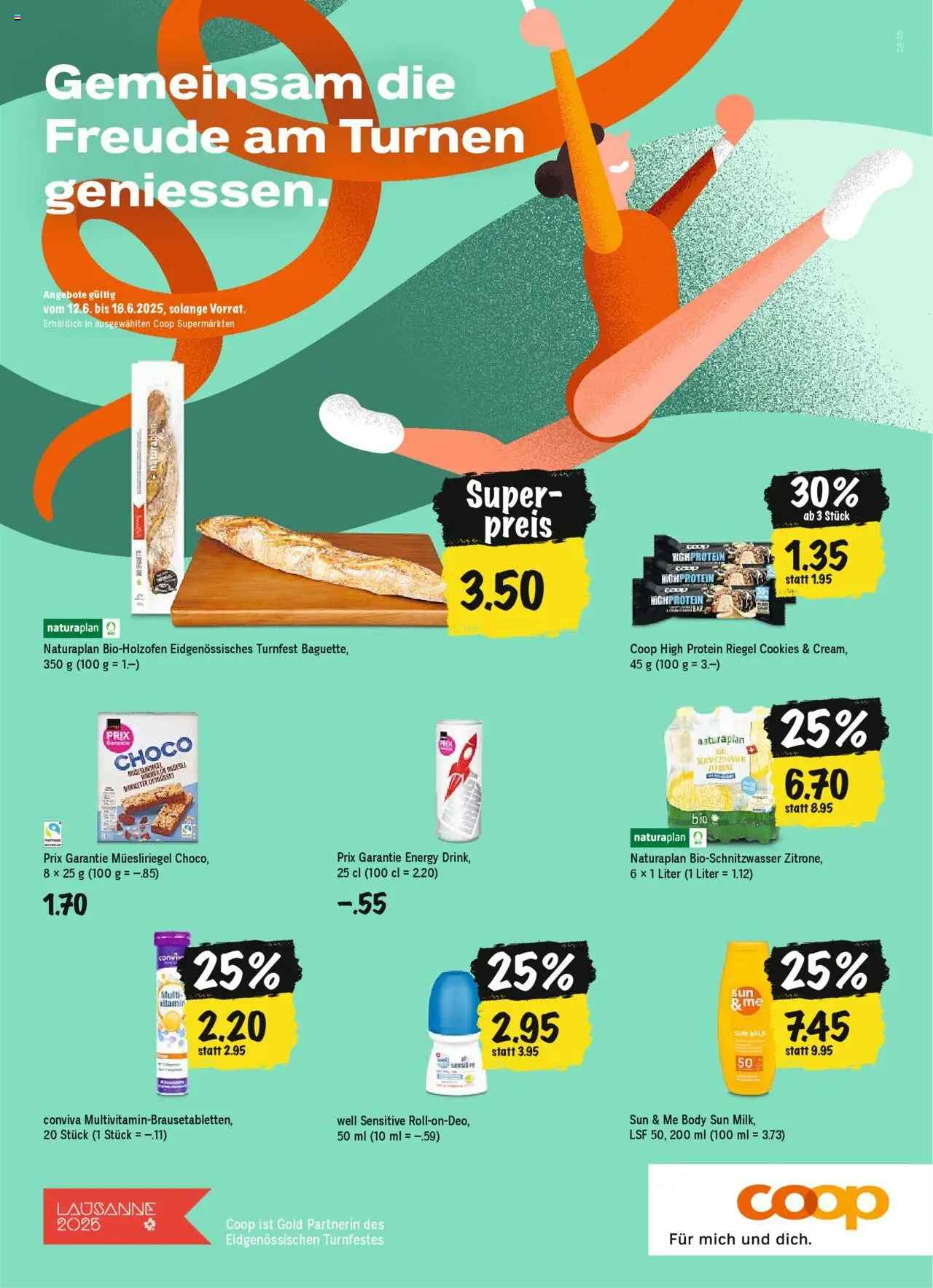 Coop - Magazin ab 12.06.2025 | Seite: 29 | Produkte: Baguette, Deodorant, Zitrone