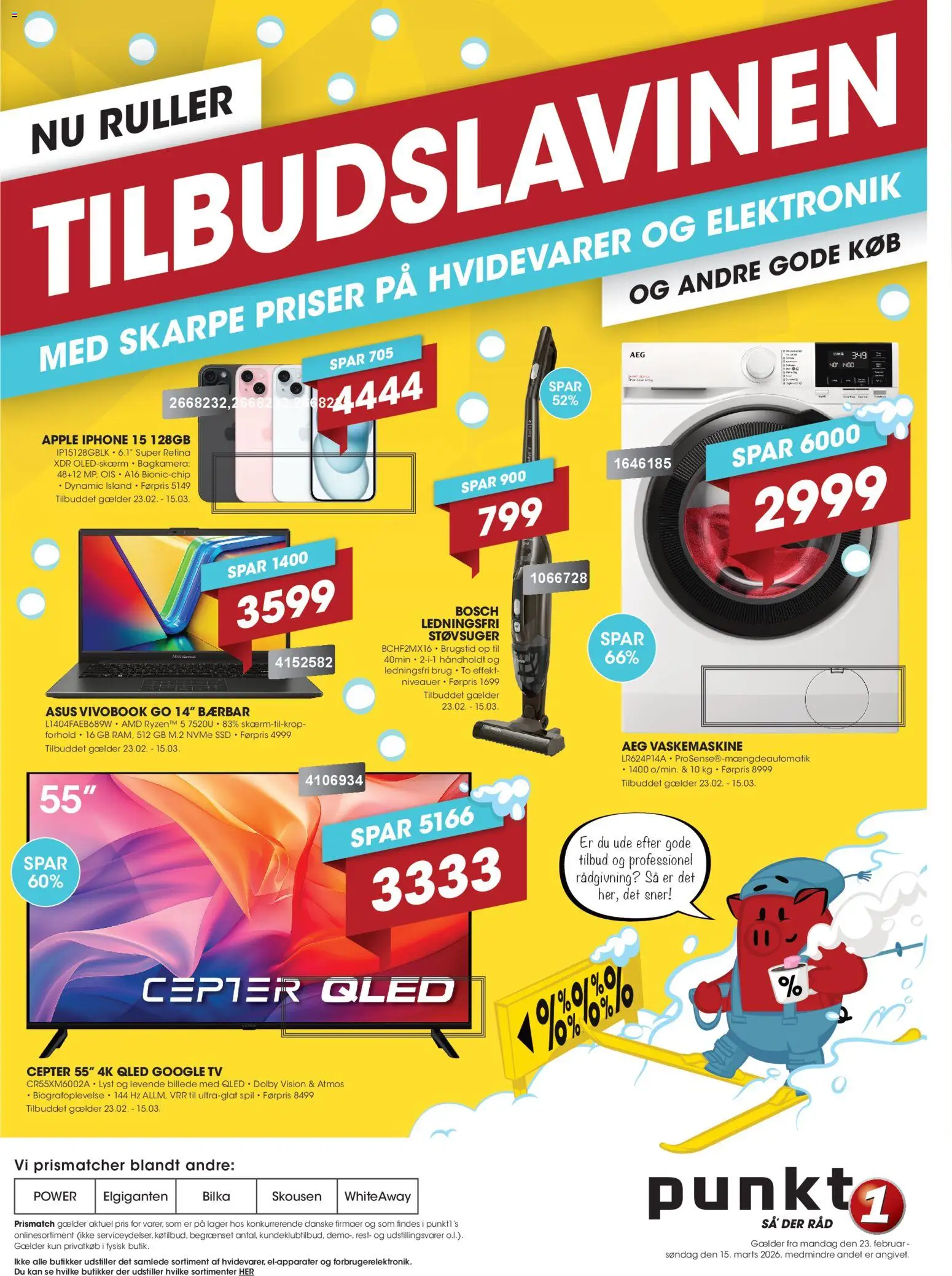 Punkt1 tilbudsavis – gyldig fra 23.02.2026 | Side: 1