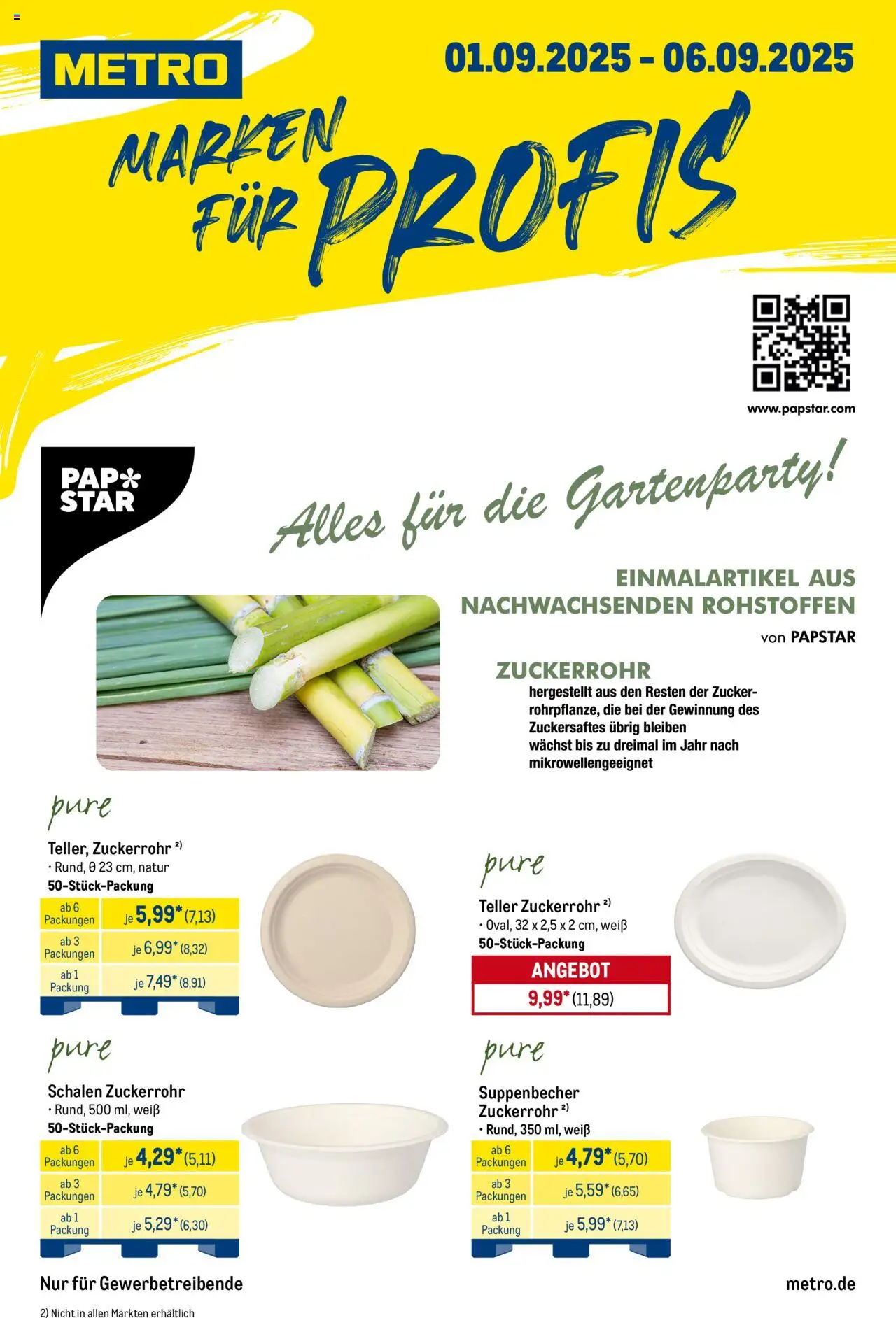 Metro Starke Marken Profi - gültig ab dem 01.09.2025 | Seite: 1 | Produkte: Zucker