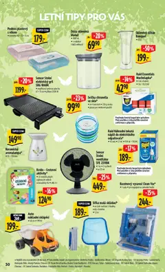 Albert leták - Hypermarket od 16.07.2025 | Strana: 38 | Produkty: Podnos, Gril, Svíčka, Ventilátor