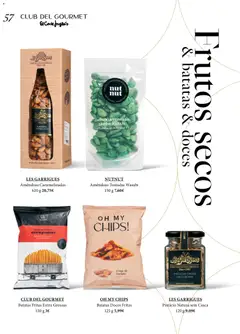 Pré-visualização El Corte Ingles folheto válido de 26.11.2025 | Página: 57 | Produtos: Amêndoas, Doces, Batatas fritas