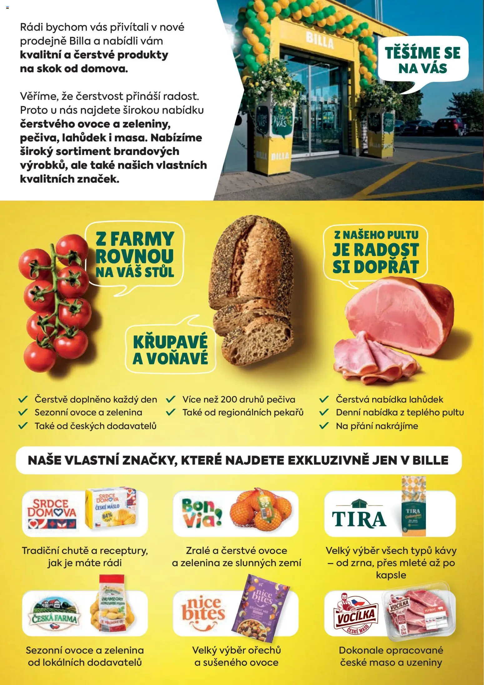 Billa leták - Speciál: Velké Pavlovice od 26.11.2025 | Strana: 2 | Produkty: Ovoce a zelenina, Ovoce, Uzeniny, Stůl