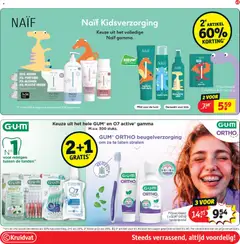 3 x GUM® ORTHO tandenborstel, 3 x GUM® ORTHO tandenborstel - Voorbeeld van een folder van Kruidvat, geldig van 03.02.2026 | Pagina: 45 | Producten: Alcohol, Gum, Mondwater, Kan