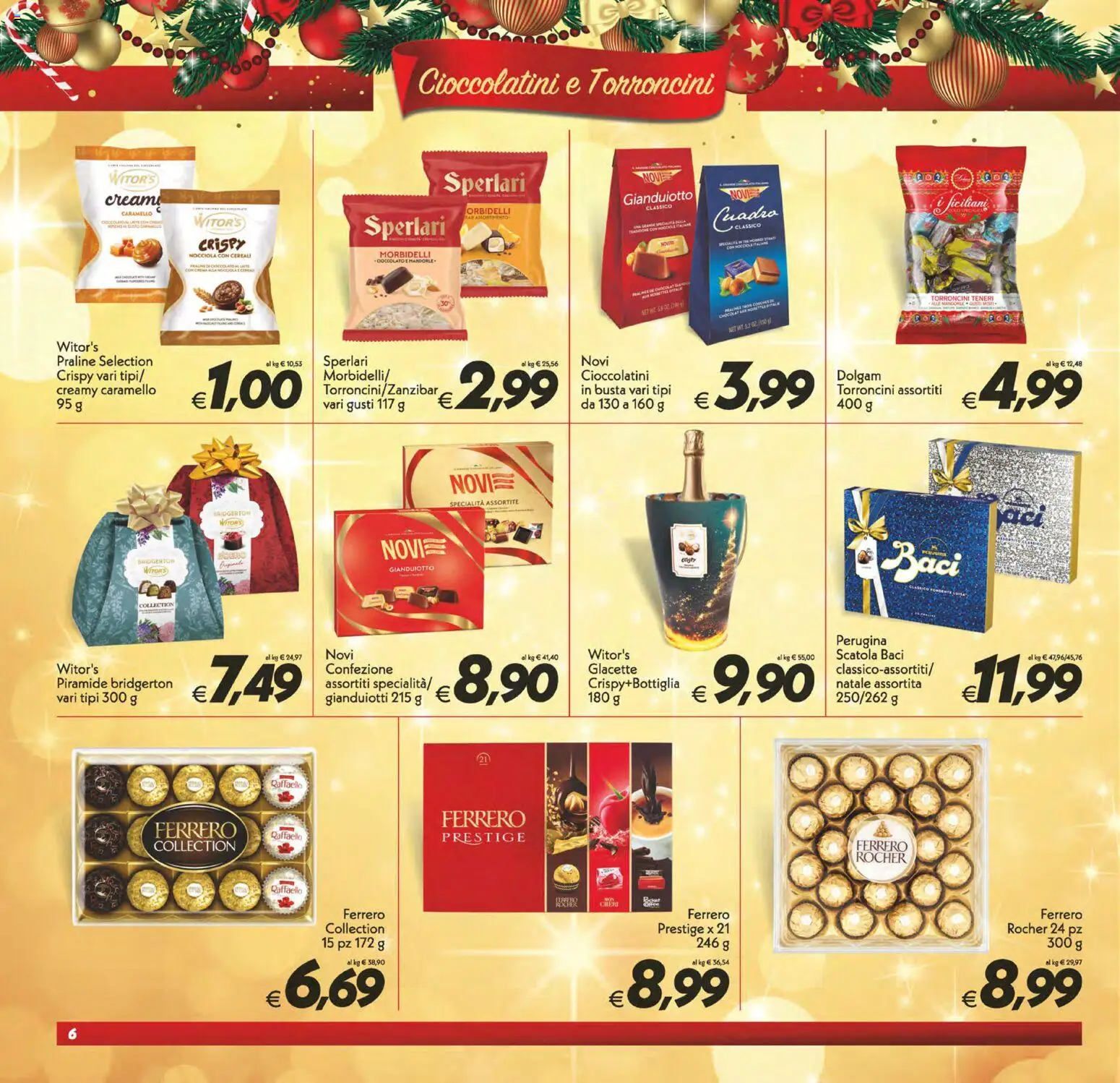 Volantino SuperConveniente del 16.12.2025 | Pagina: 6 | Prodotti: Crema, Cioccolato, Cereali, Torroncini