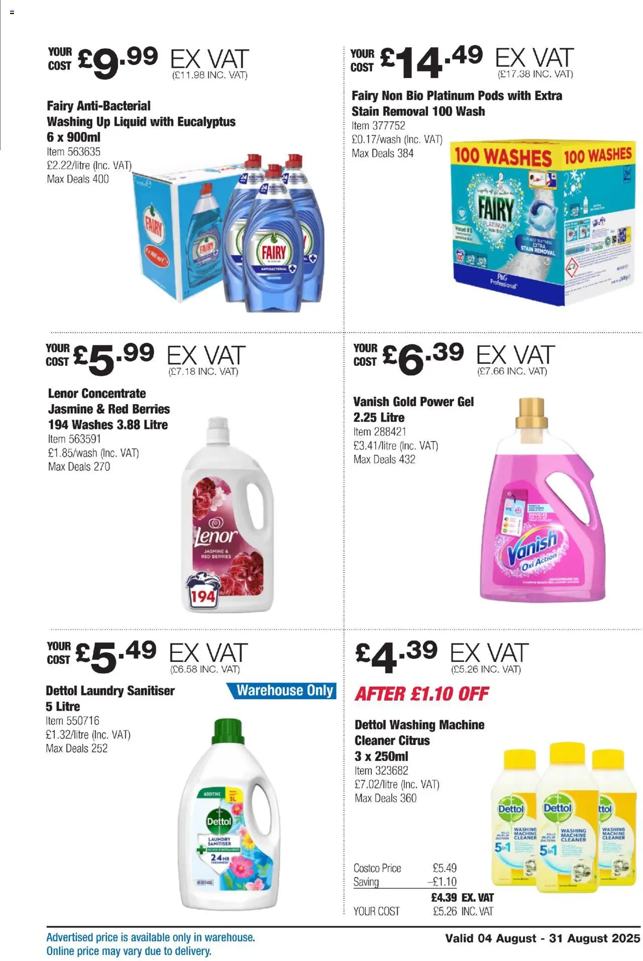  | Page: 25 | Products: Lenor, Washing machine