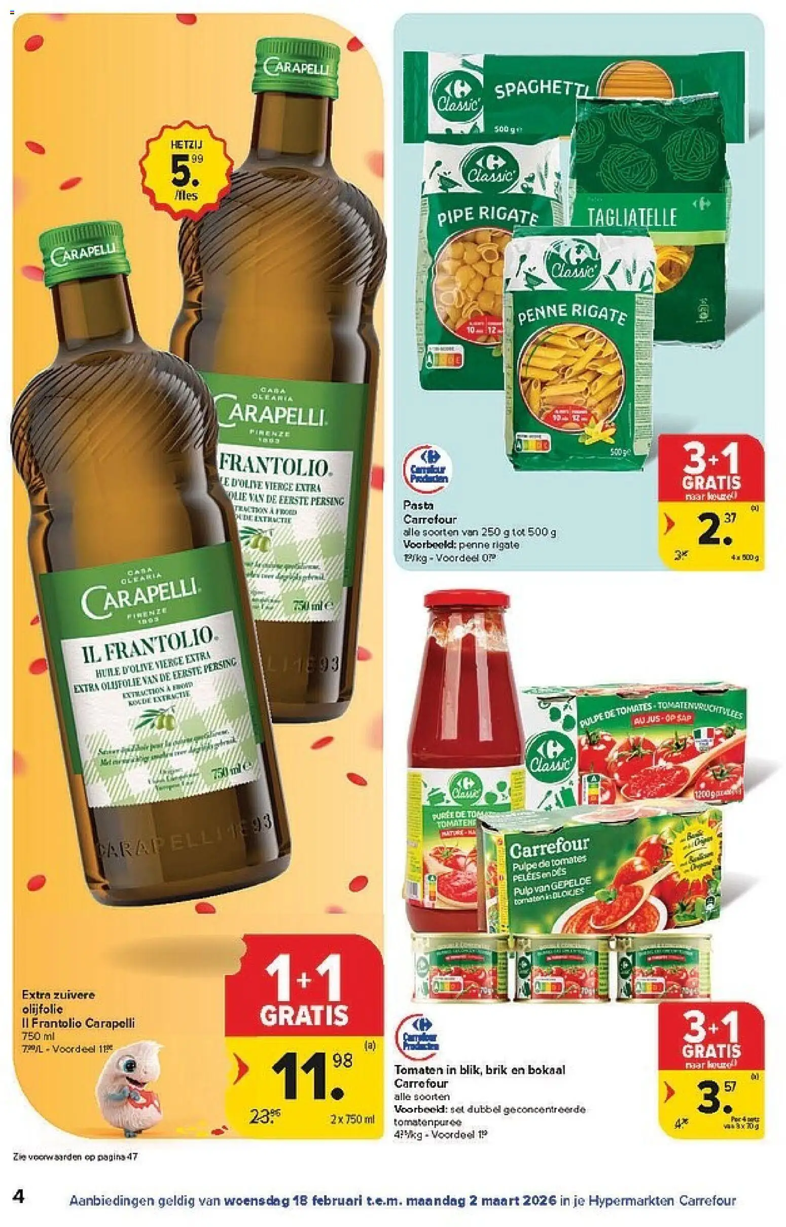 {H1} | Pagina: 4 | Producten: Sap, Olijfolie, Pasta, Olie