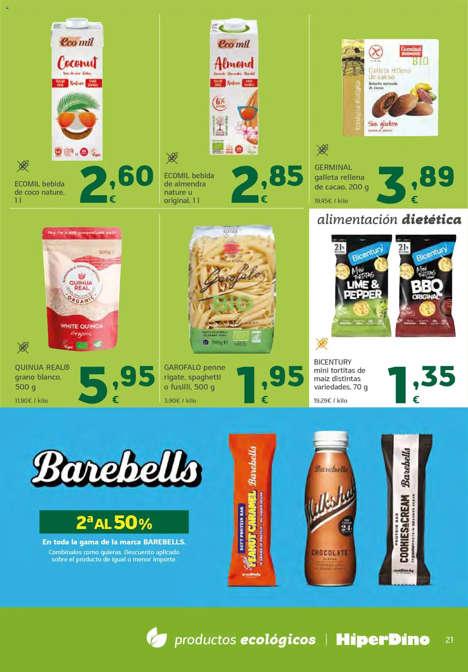 HiperDino folleto │ válido desde el 23.04.2026 | Página: 21 | Productos: Chocolate, Τυρόπιτα, Φρυγανιές σικάλεως