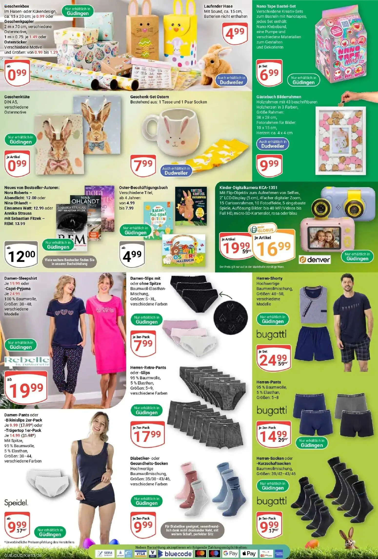 Globus prospekt Saarbrücken-Güdingen	 – gültig ab 22.03.2026 | Seite: 24 | Produkte: Batterien, Bilder, Socken, Bilderrahmen