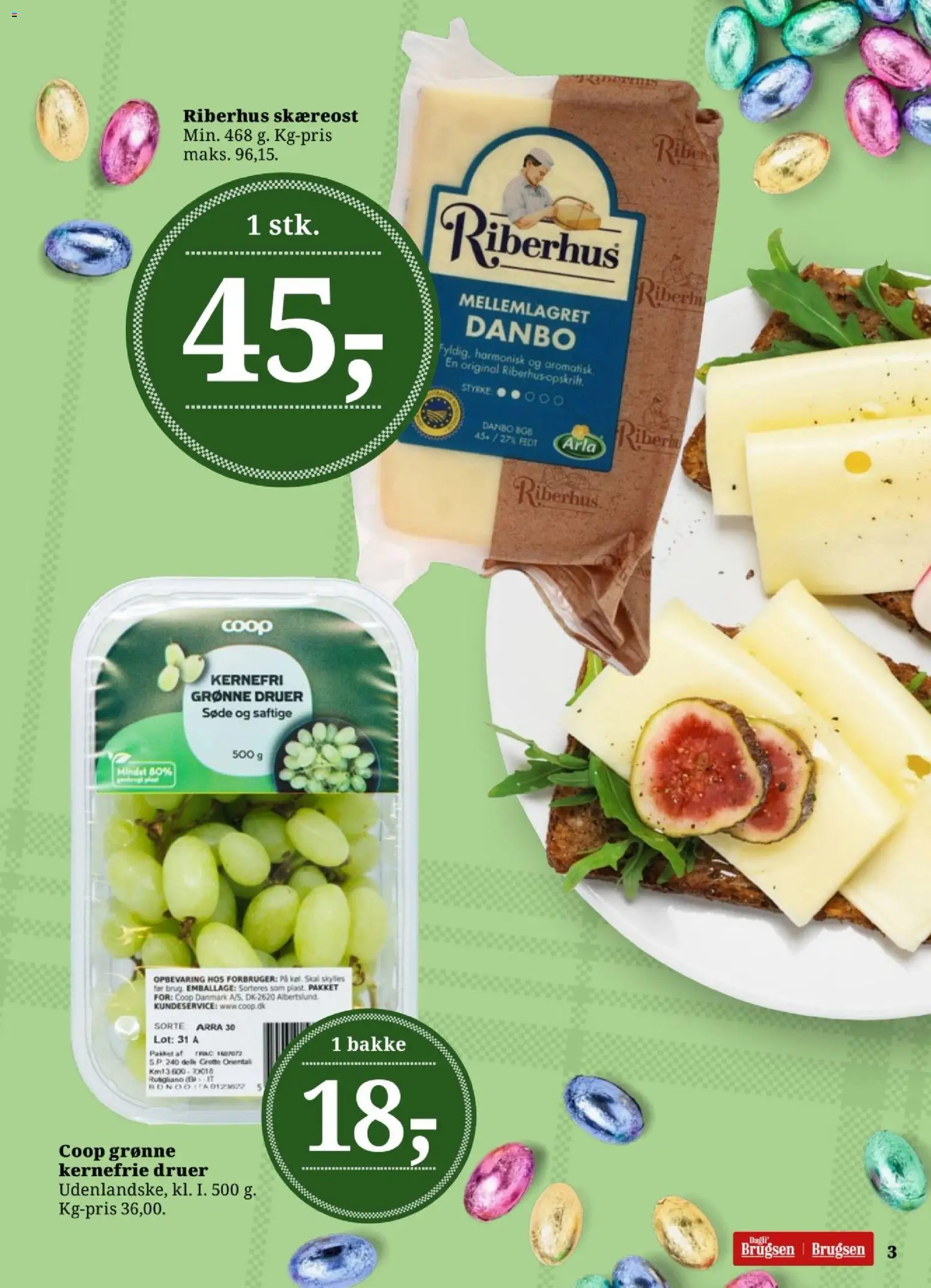 Dagli'Brugsen tilbudsavis – gyldig fra 02.04.2026 | Side: 3 | Produkter: Søm