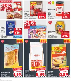 FARINA Brašno glatko T-550, Brašno bijelo glatko T-550 - Pregled kataloga iz trgovine Kaufland, vrijedi od 11.03.2026 | Stranica: 14
