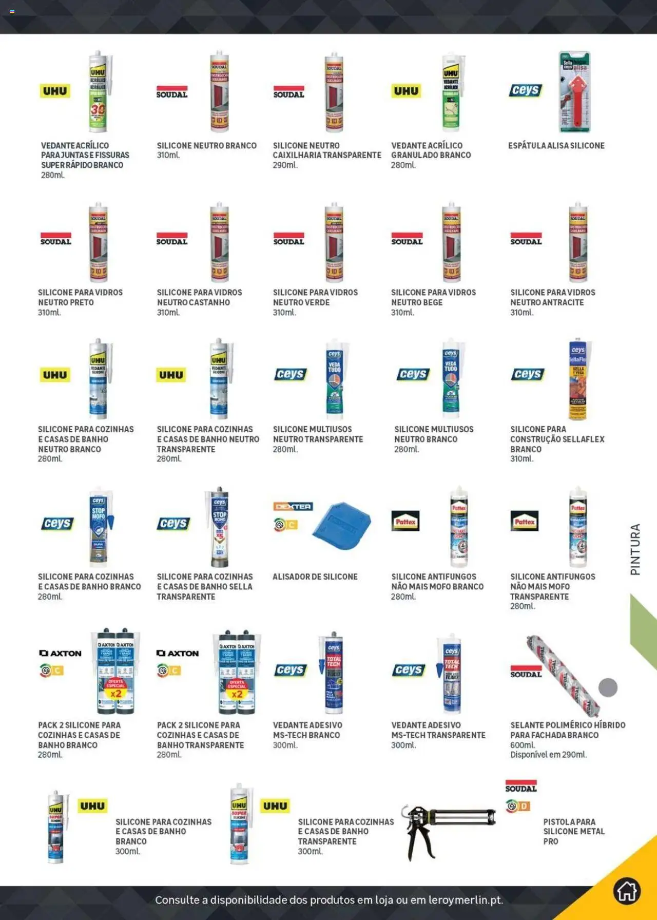 Leroy Merlin Catálogo │ válido de 18.11.2024 | Página: 319 | Produtos: Espátula, Alisador, Banho