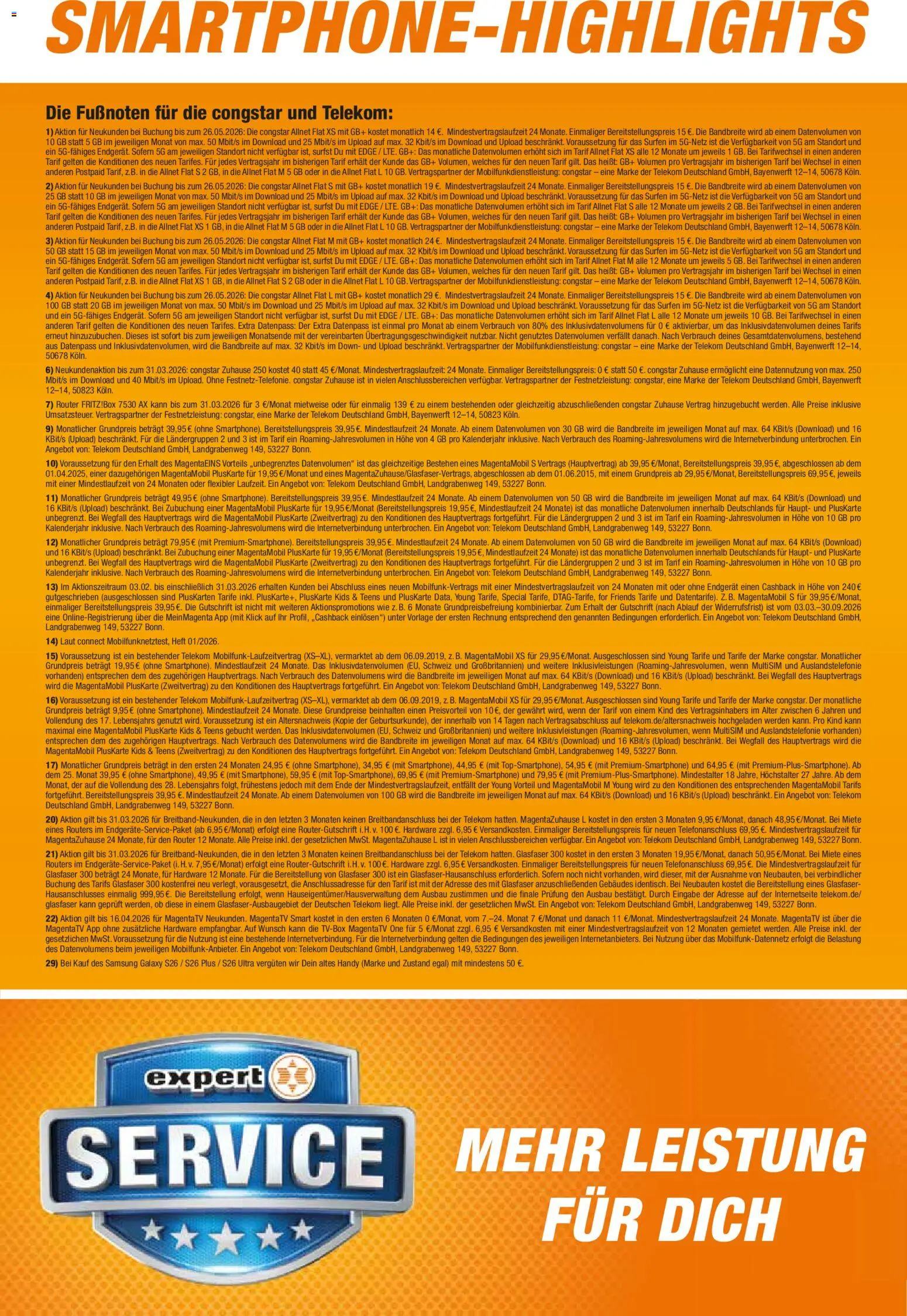 Expert Smarthphone Highlights im März – gültig ab 01.03.2026 | Seite: 12 | Produkte: Samsung