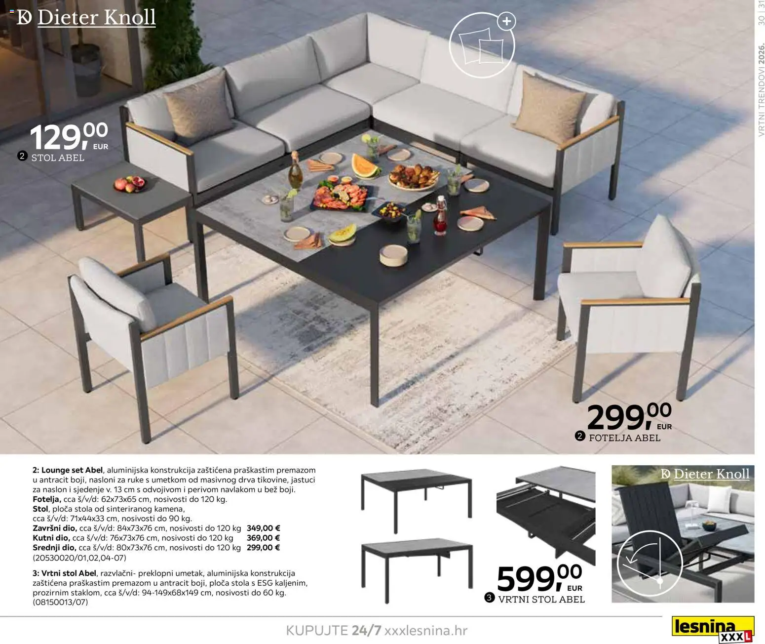 Lesnina katalog | vrijedi od 06.02.2026 | Stranica: 31 | Proizvodi: Fotelja, Stol