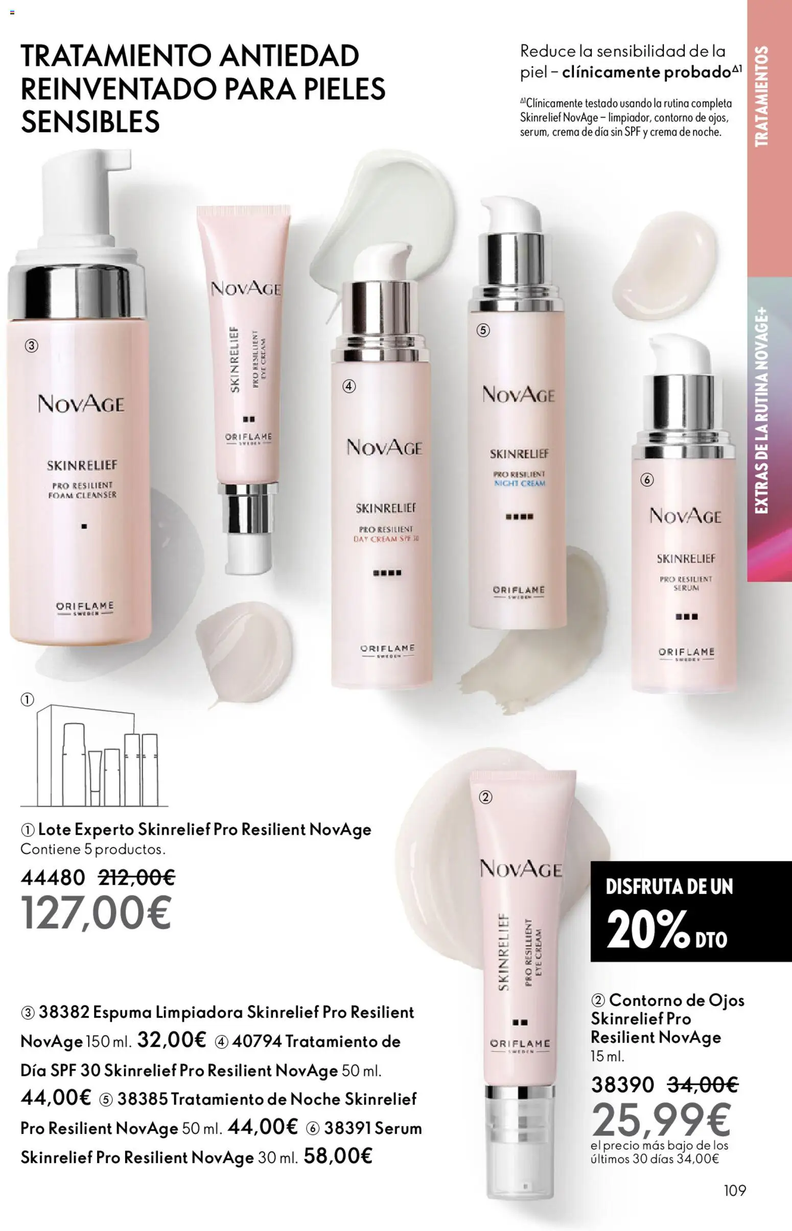 Oriflame - Catálogo Campaña 16 │ válido desde el 19.11.2025 | Página: 109 | Productos: Sérum, Crema, Crema de día