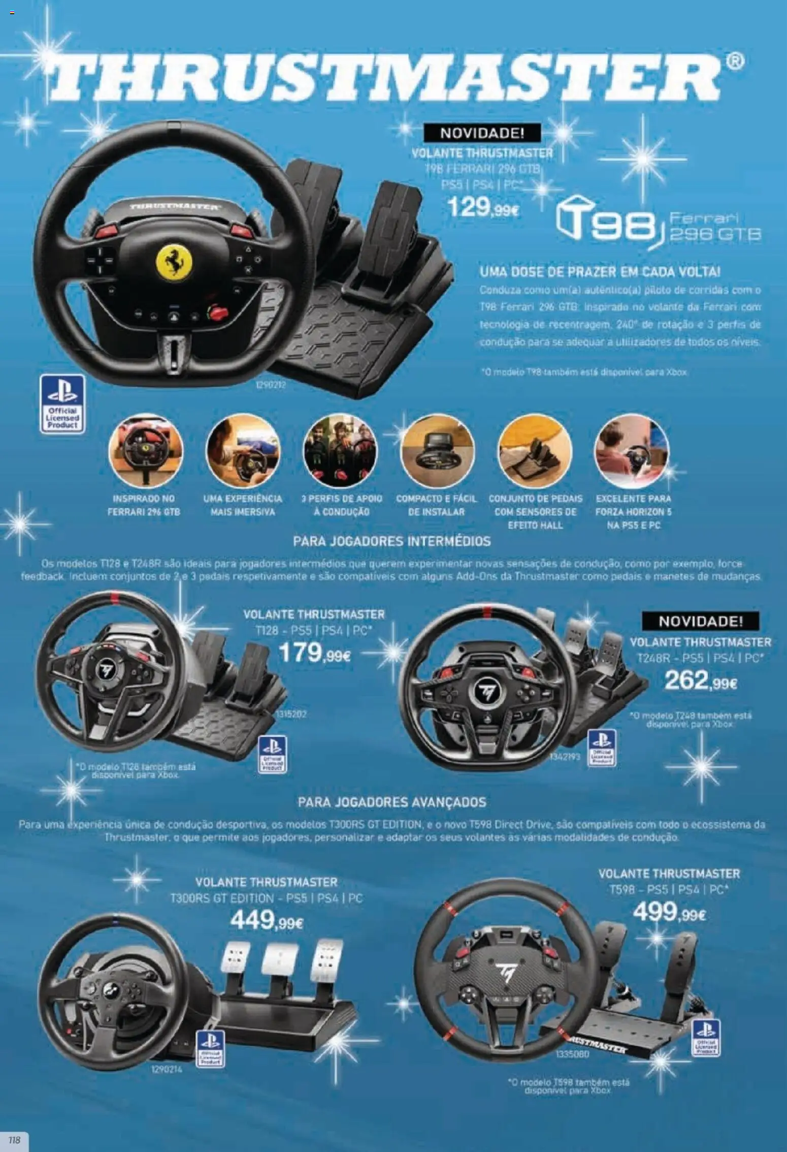 Radio Popular - Especial Natal │ válido de 05.12.2025 | Página: 118 | Produtos: PC, Xbox, Pedais