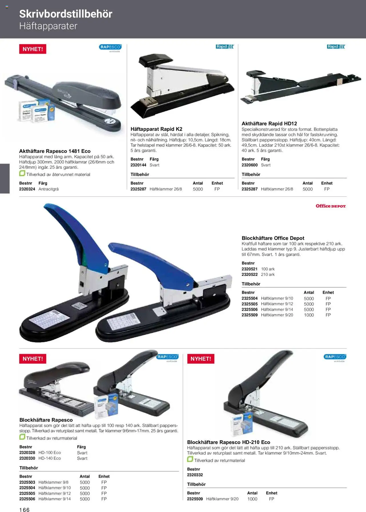 Office Depot reklamblad aktuell från 15.02.2024 | Sida: 168