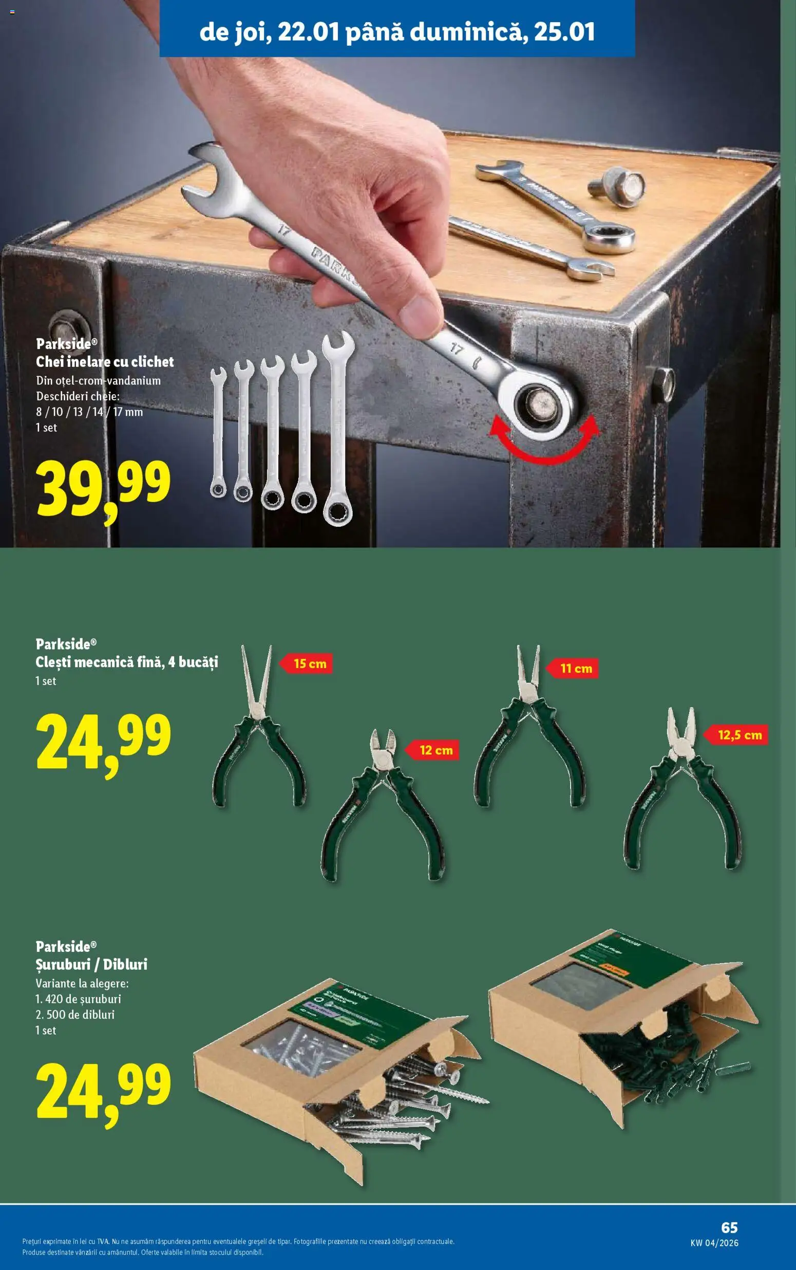 Noul catalog Lidl – valabil de la 19.01.2026 | Pagină: 65