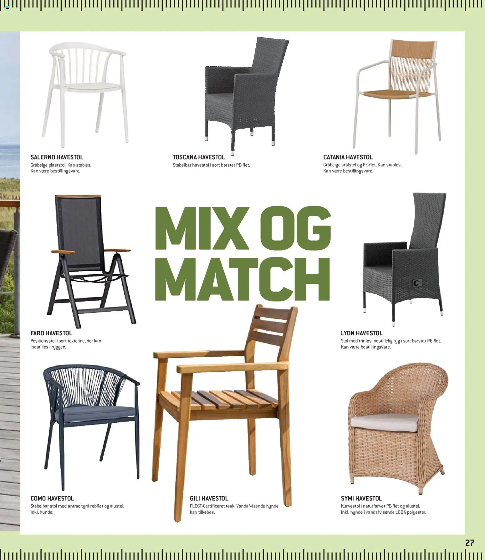 XL-BYG tilbudsavis – gyldig fra 08.01.2026 | Side: 28 | Produkter: Stol