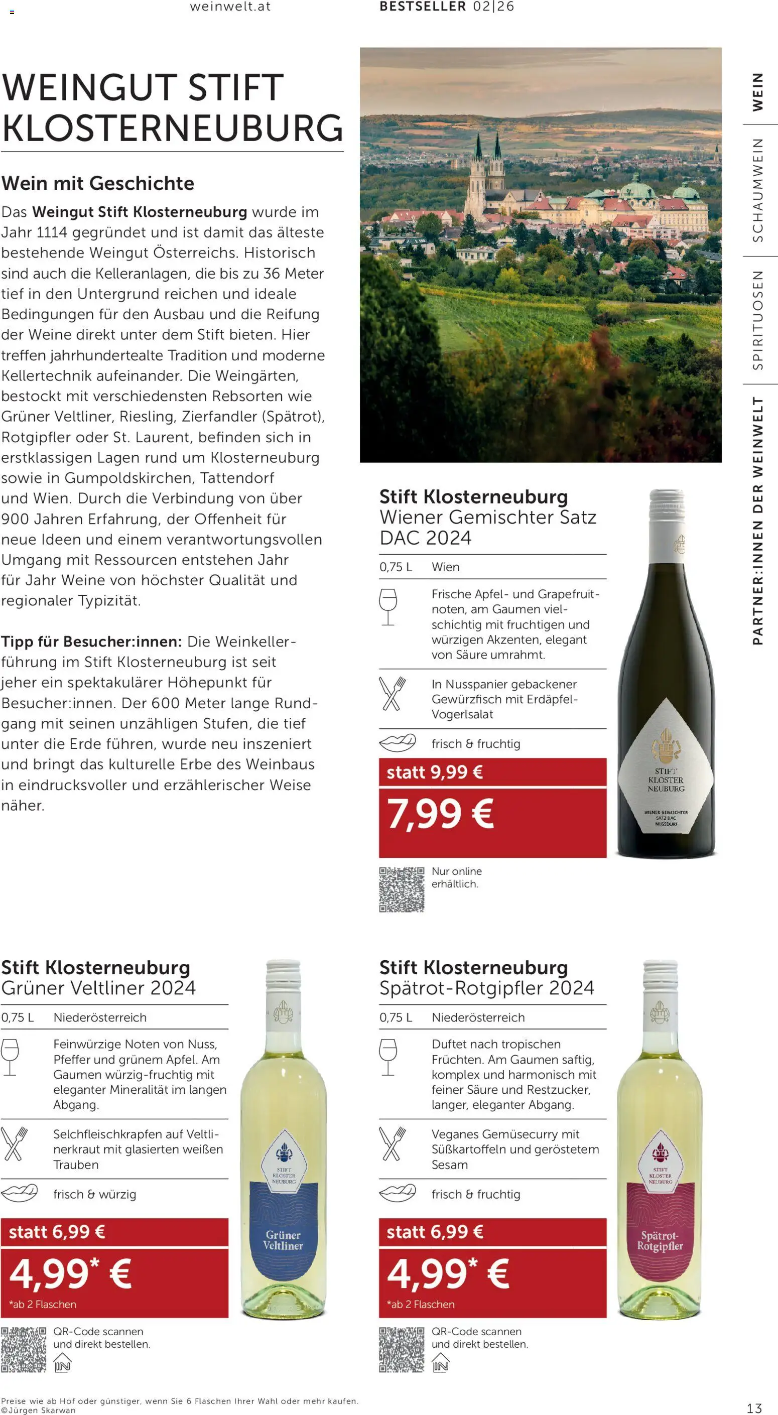 Interspar Wein Welt gültig ab 05.02.2026 | Seite: 13 | Produkte: Grapefruit, Pfeffer, Wein, Äpfel