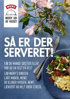 Meny - Mad ud af huset Inspirationskatalog gyldig fra 19.12.2025