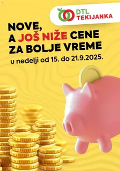 Tekijanka katalog - pregled Tekijanka kataloga - važi od 15.09.2025