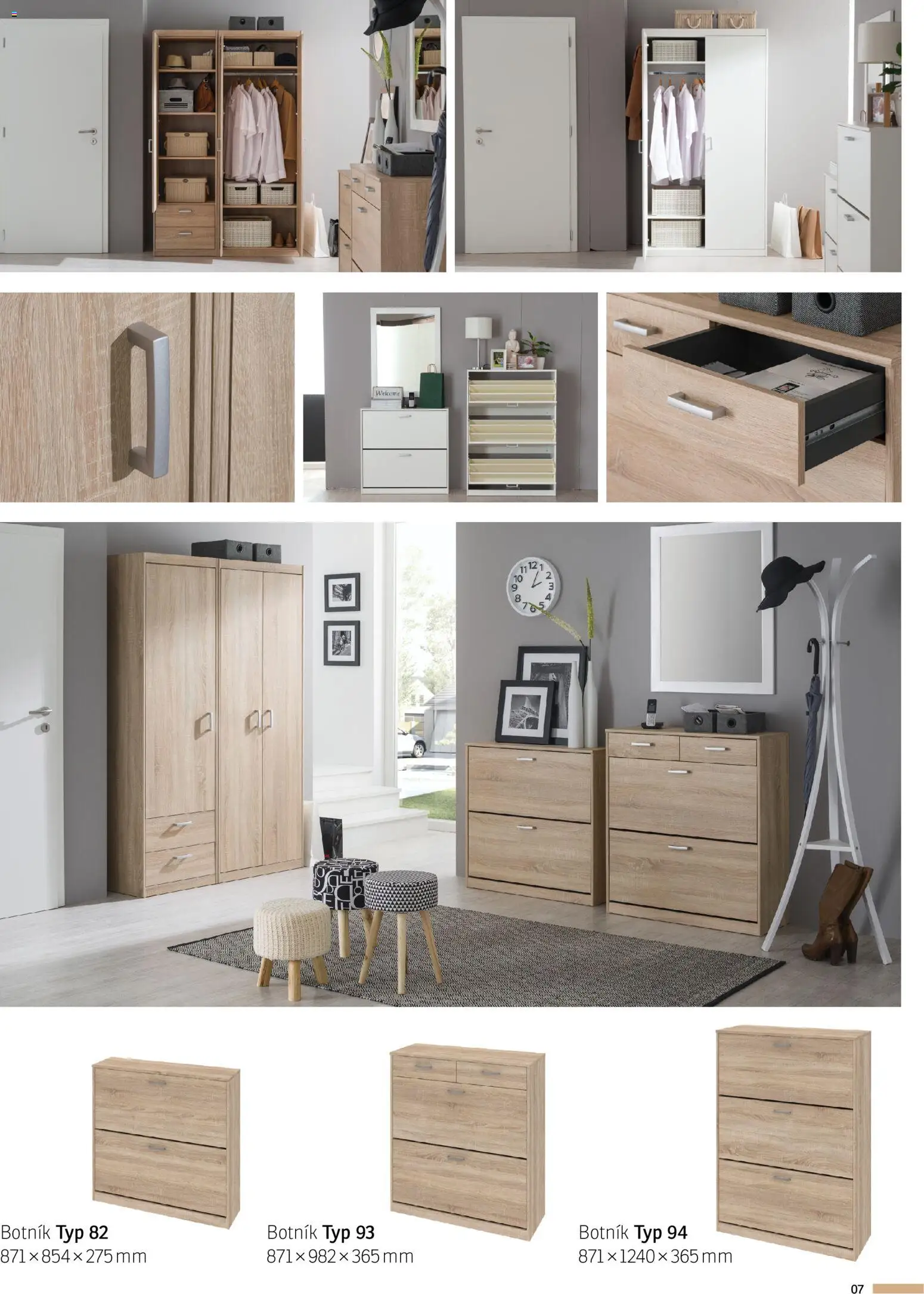 ASKO nábytek leták - Variabilní program MEGA od 01.01.2026 | Strana: 7 | Produkty: Botník