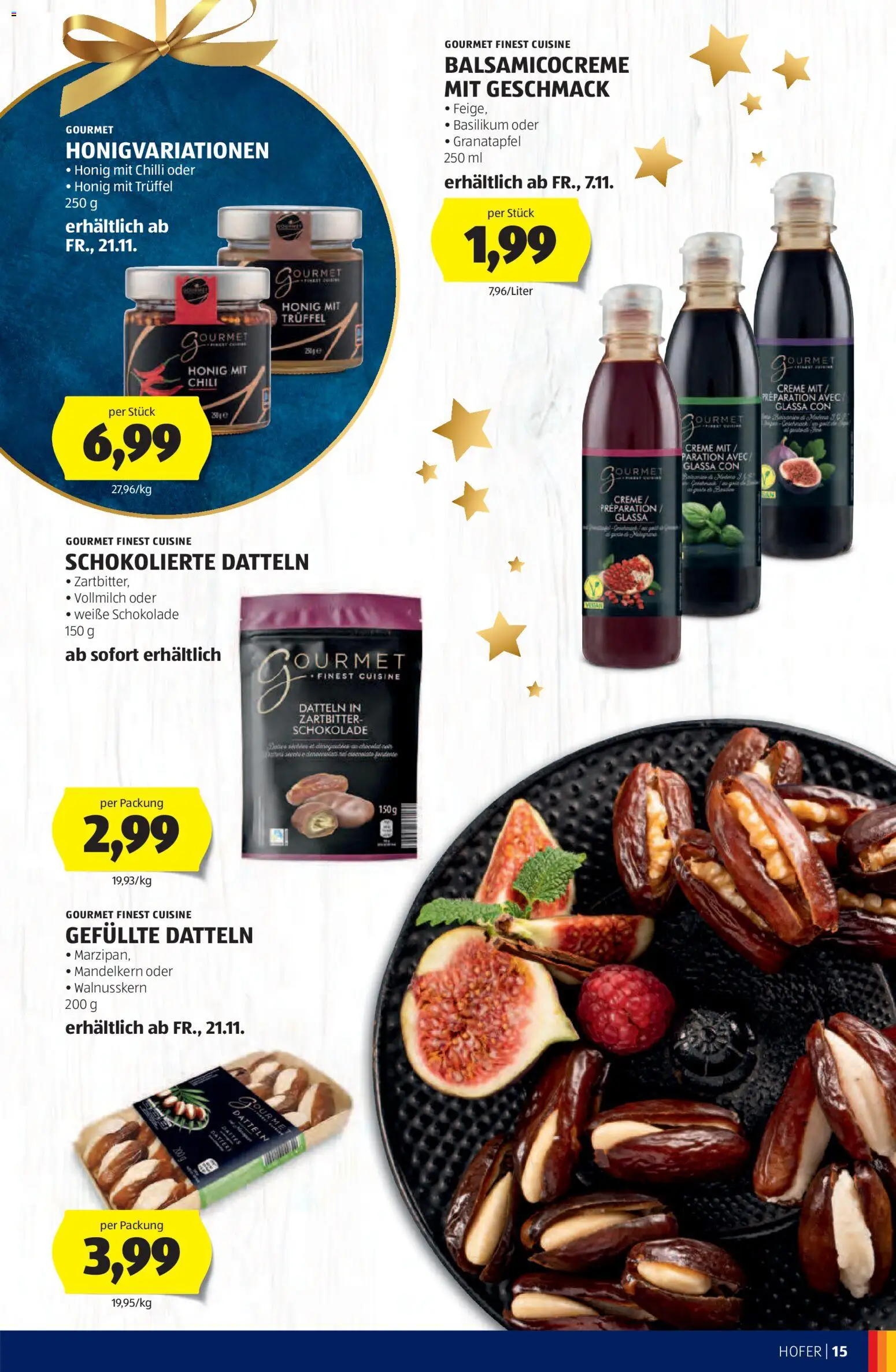 Hofer Weihnachtskatalog gültig ab 05.11.2025 | Seite: 15 | Produkte: Chili, Creme, Schokolade