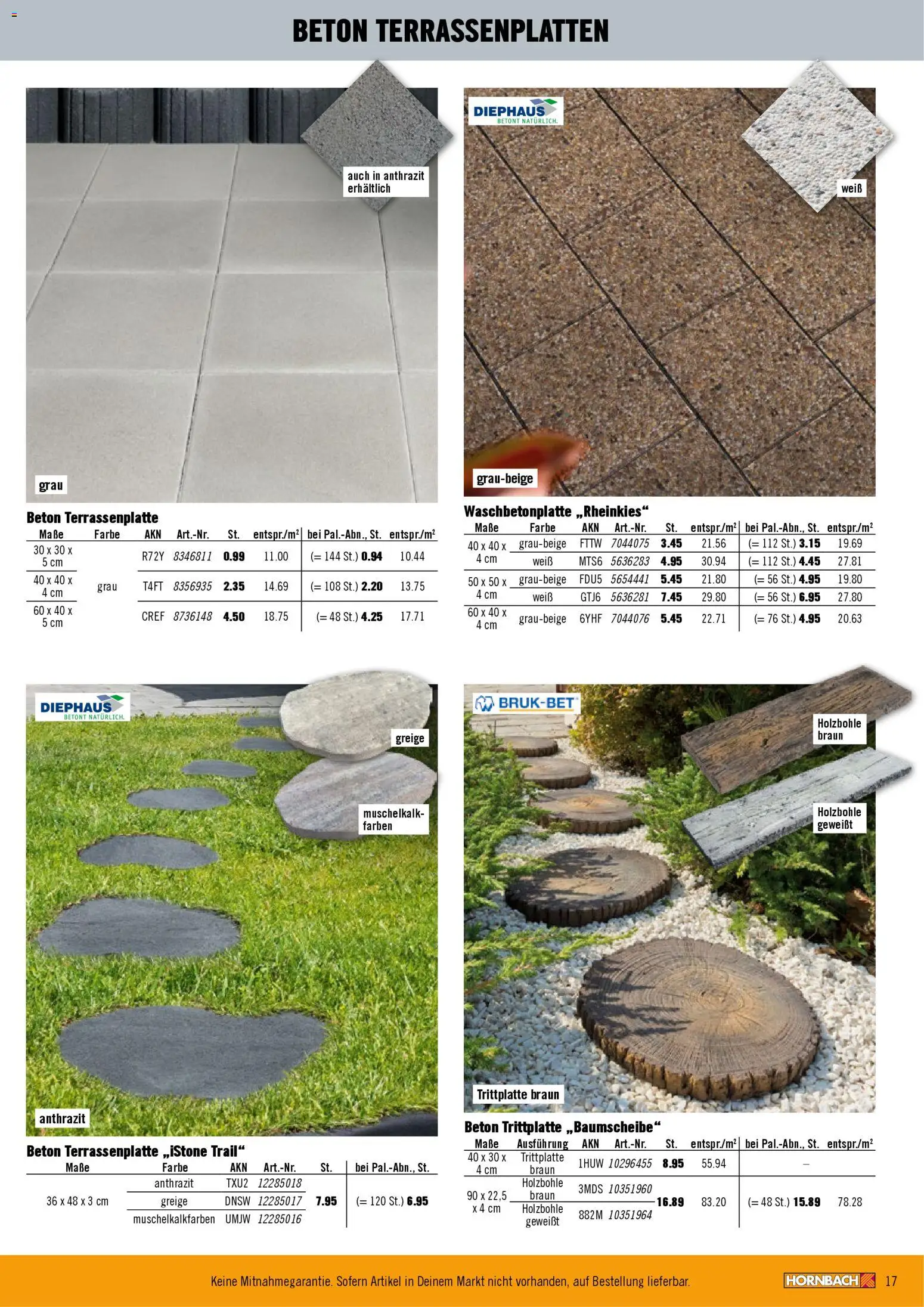 Hornbach Garten- & Terrassengestaltung – gültig ab 12.02.2026 | Seite: 17