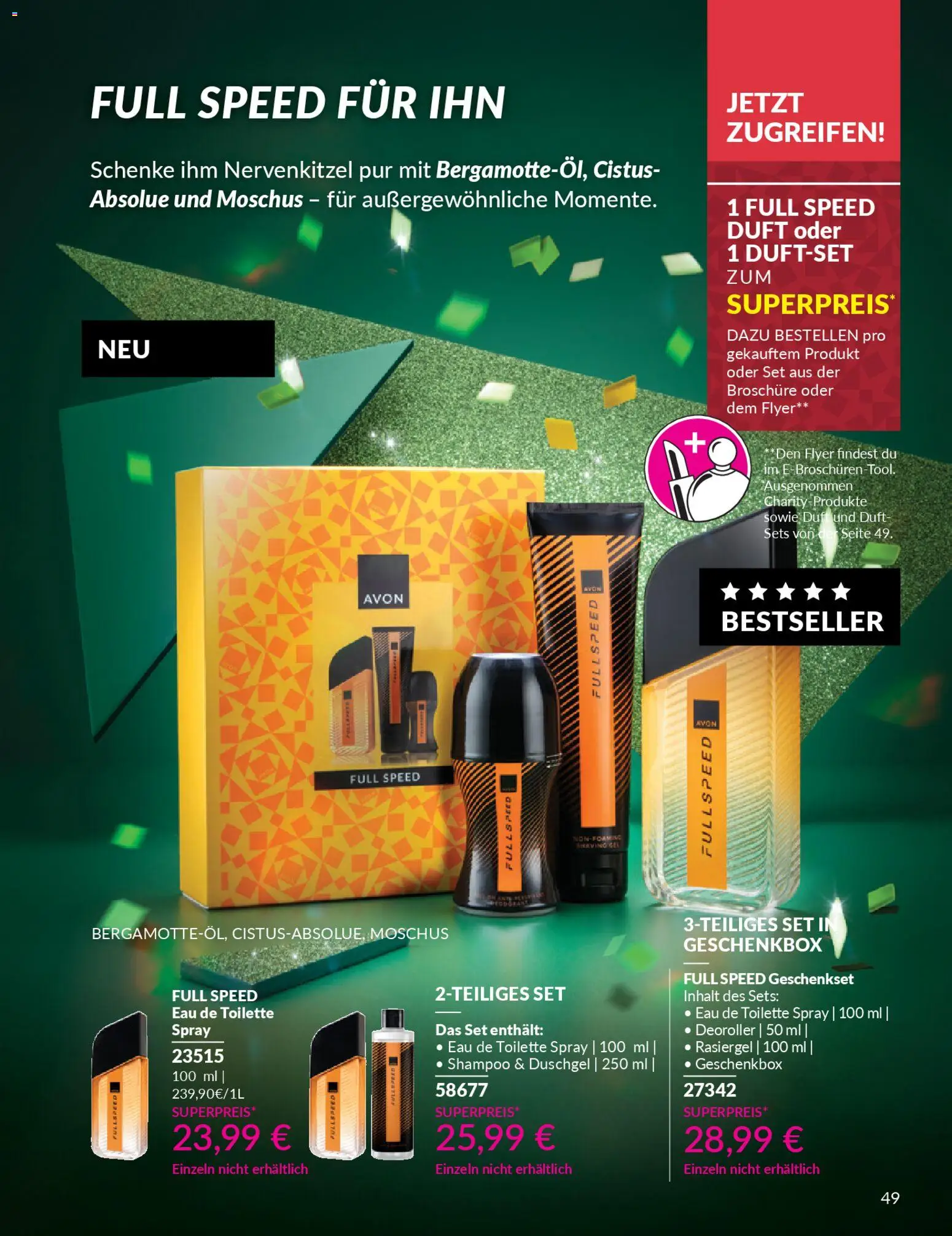 Avon - Black Friday – gültig ab 01.11.2025 | Seite: 51 | Produkte: Toilette, Duft, Shampoo, Duschgel